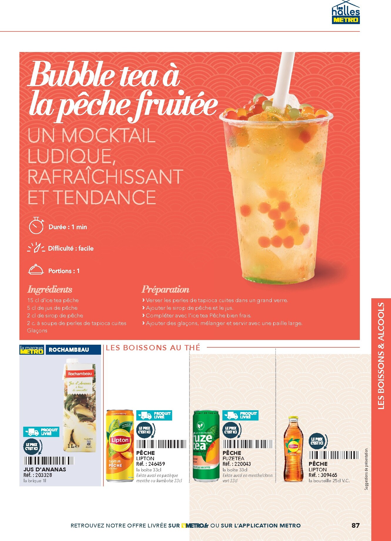 metro - Current Metro - #Restauration asiatique leaflet valid from du mercredi 08/04/2026 to de jeudi 31/12/2026 - page: 87