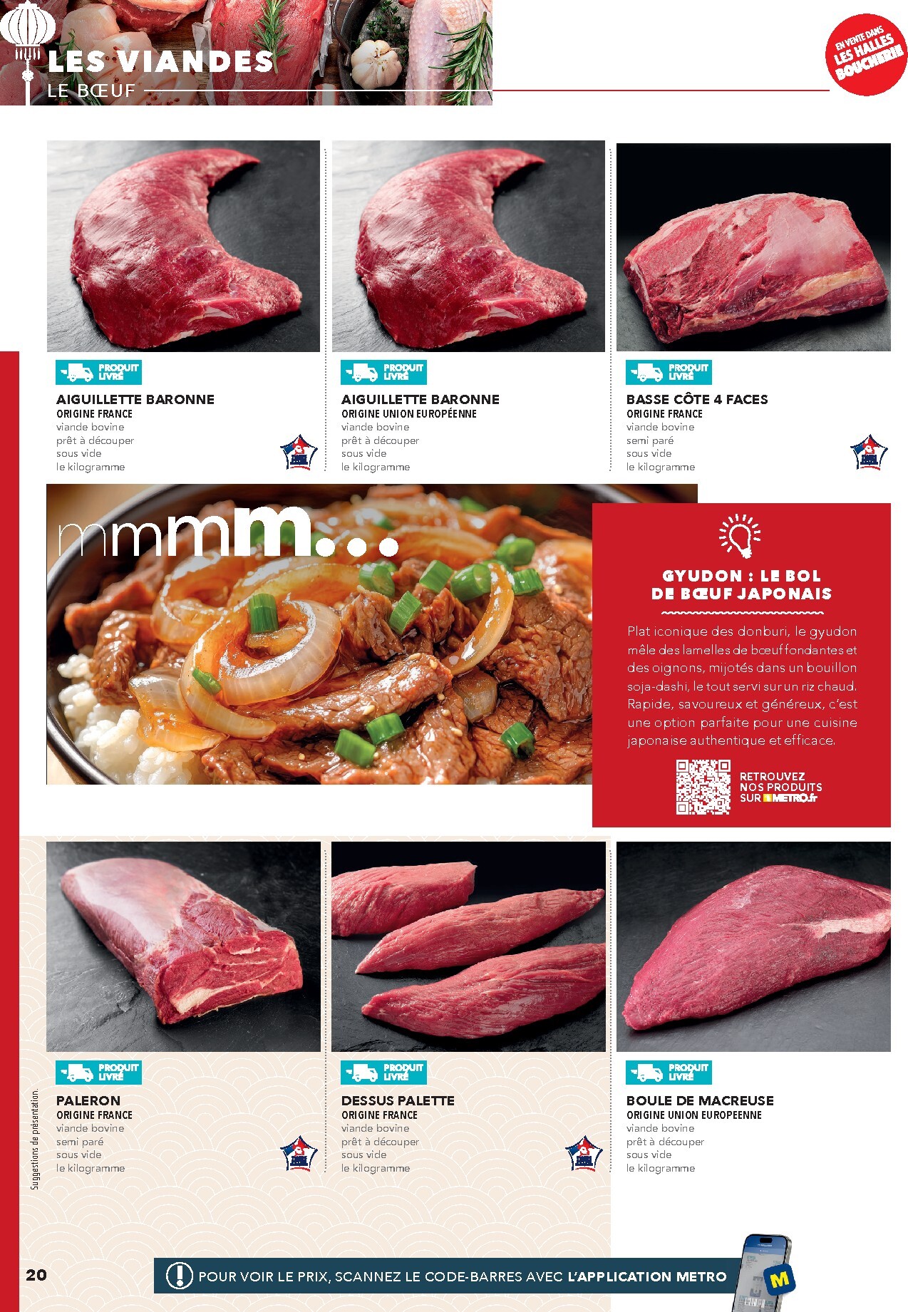 metro - Current Metro - #Restauration asiatique leaflet valid from du mercredi 08/04/2026 to de jeudi 31/12/2026 - page: 20