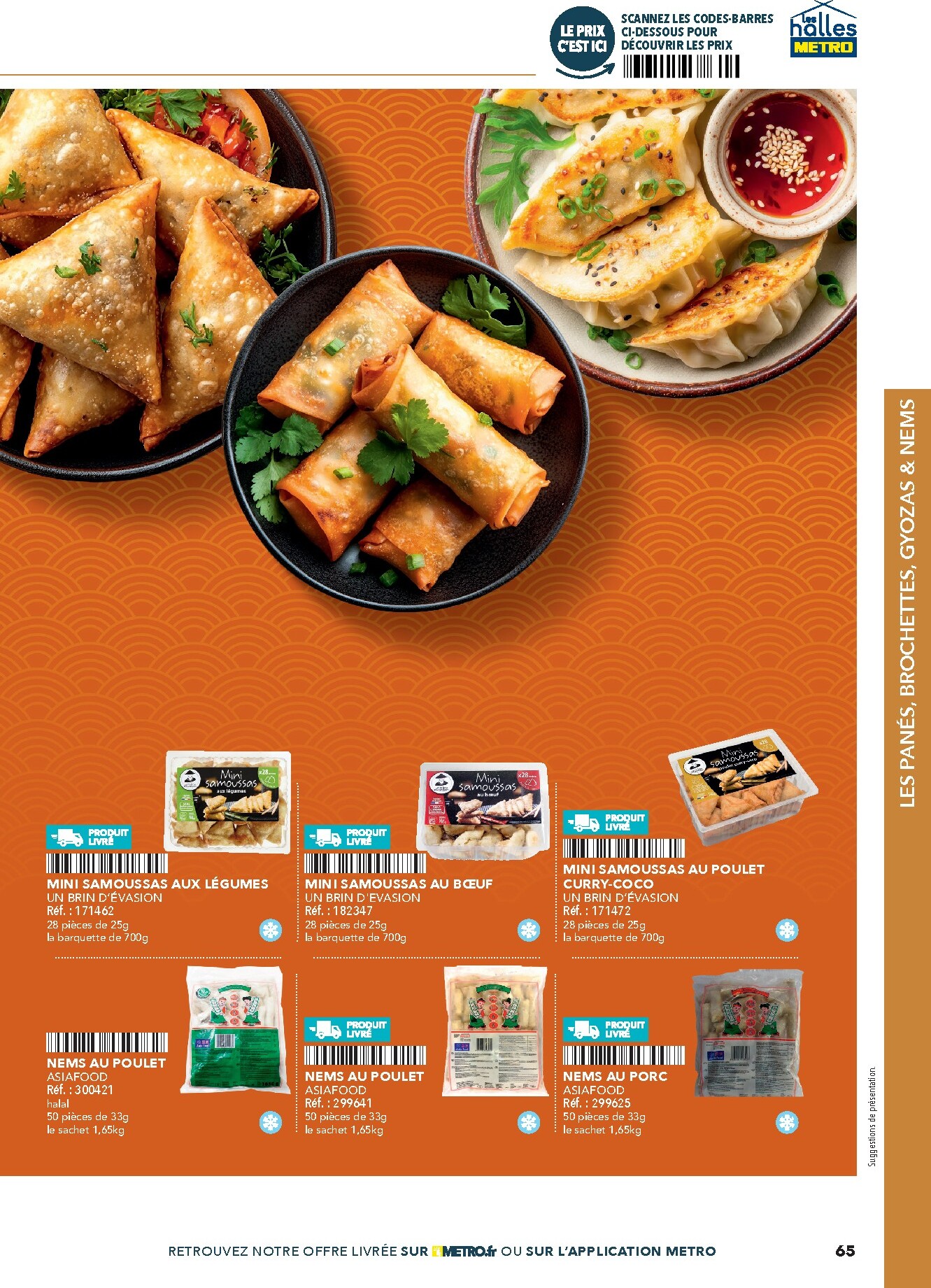 metro - Current Metro - #Restauration asiatique leaflet valid from du mercredi 08/04/2026 to de jeudi 31/12/2026 - page: 65