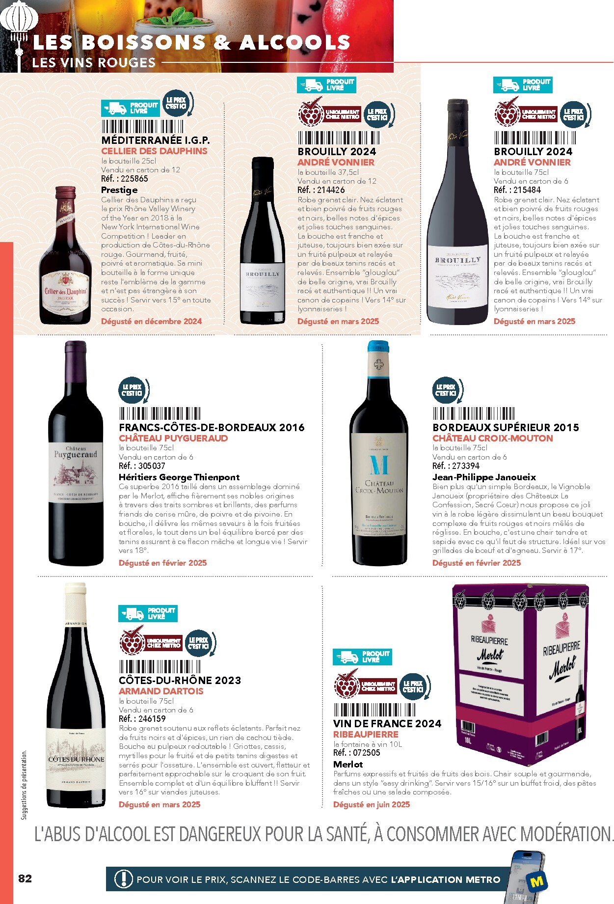 metro - Current Metro - #Restauration asiatique leaflet valid from du mercredi 08/04/2026 to de jeudi 31/12/2026 - page: 82