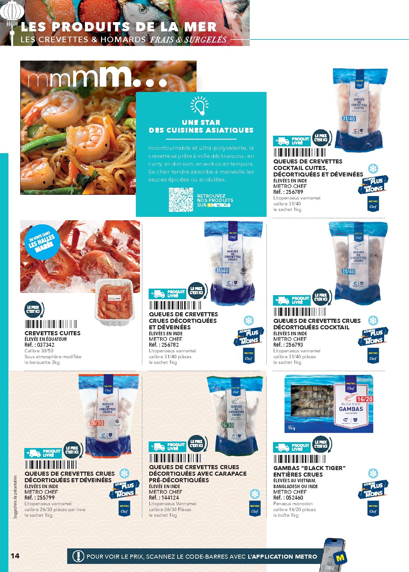 metro - Current Metro - #Restauration asiatique leaflet valid from du mercredi 08/04/2026 to de jeudi 31/12/2026 - page: 14