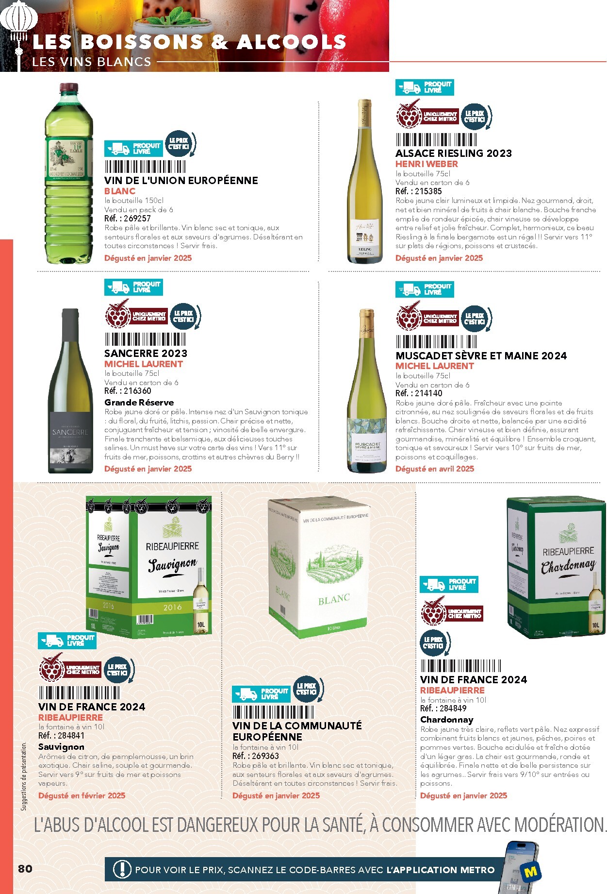 metro - Current Metro - #Restauration asiatique leaflet valid from du mercredi 08/04/2026 to de jeudi 31/12/2026 - page: 80