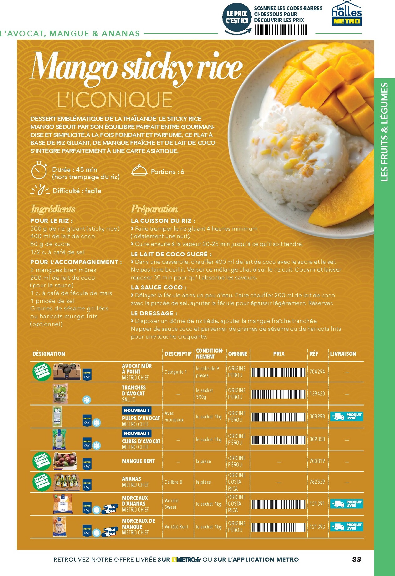 metro - Current Metro - #Restauration asiatique leaflet valid from du mercredi 08/04/2026 to de jeudi 31/12/2026 - page: 33