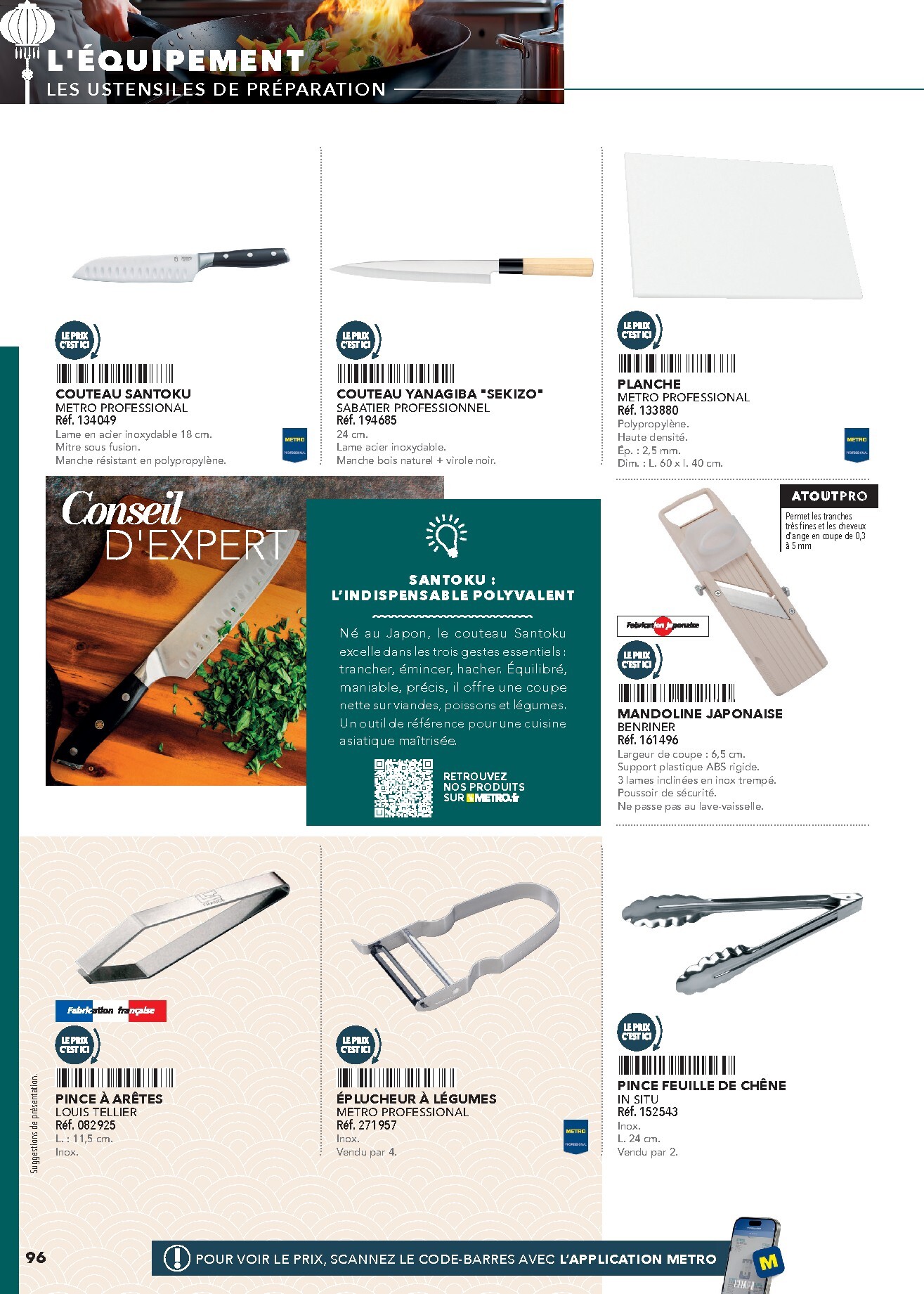 metro - Current Metro - #Restauration asiatique leaflet valid from du mercredi 08/04/2026 to de jeudi 31/12/2026 - page: 96