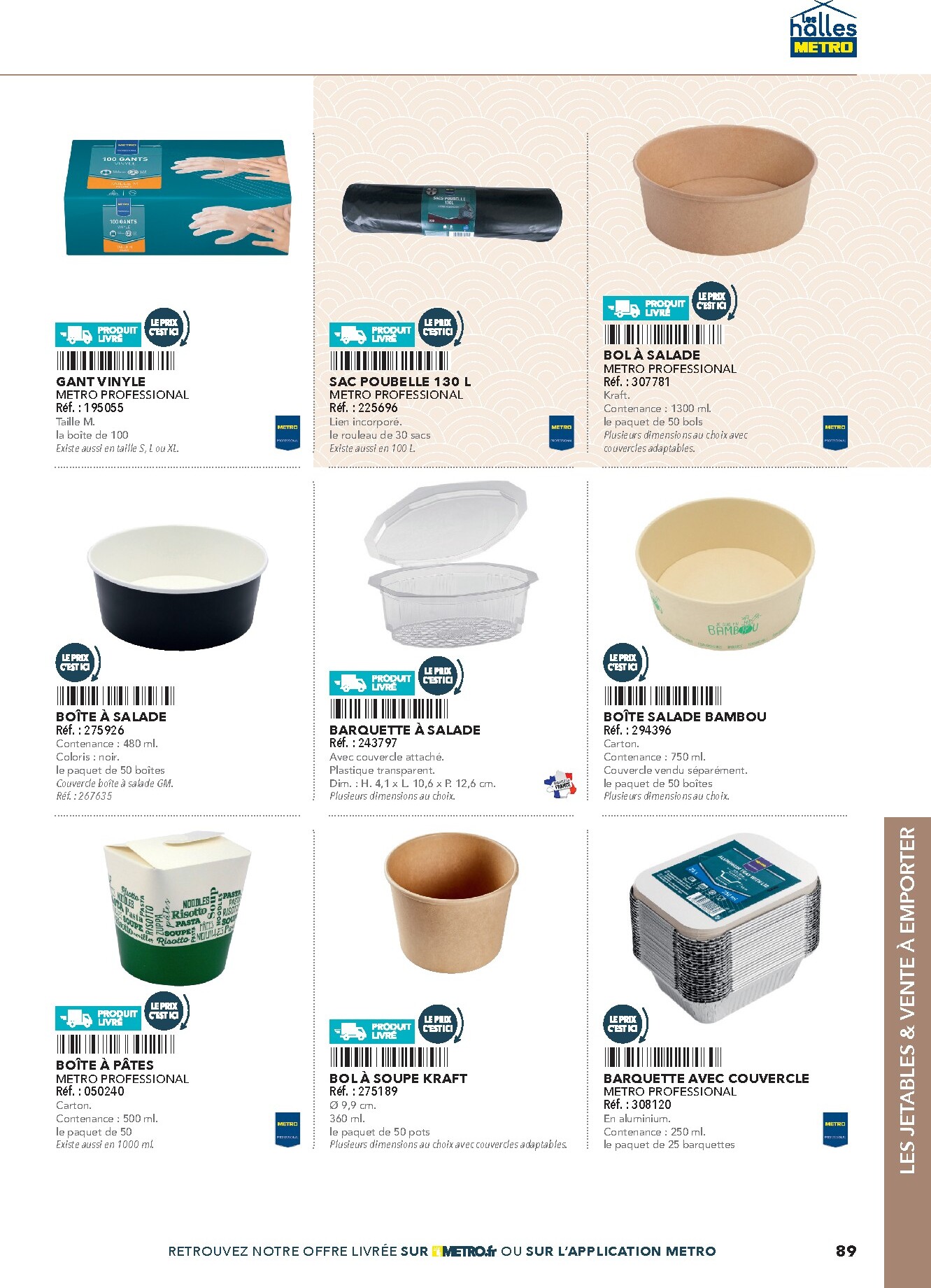 metro - Current Metro - #Restauration asiatique leaflet valid from du mercredi 08/04/2026 to de jeudi 31/12/2026 - page: 89