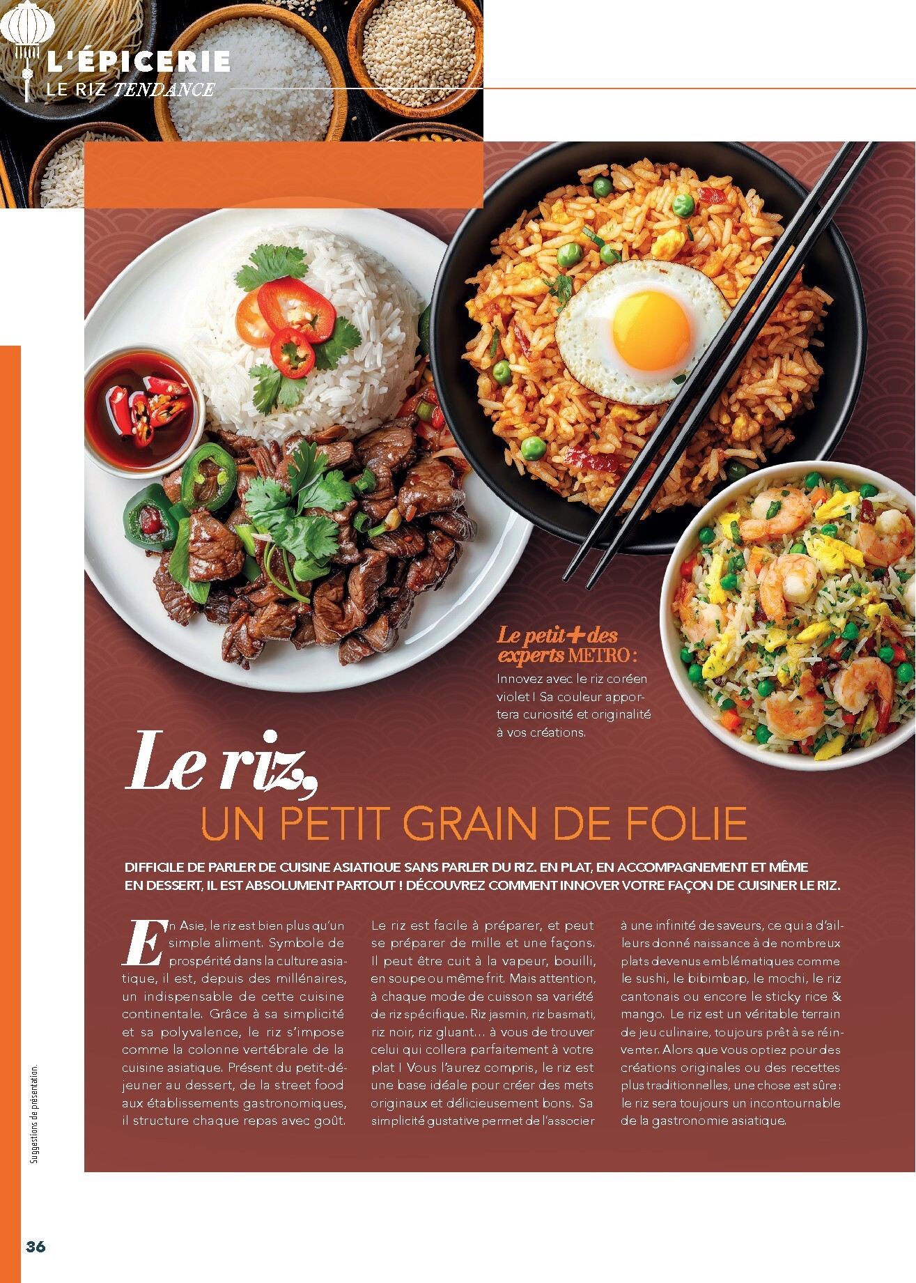 metro - Current Metro - #Restauration asiatique leaflet valid from du mercredi 08/04/2026 to de jeudi 31/12/2026 - page: 36