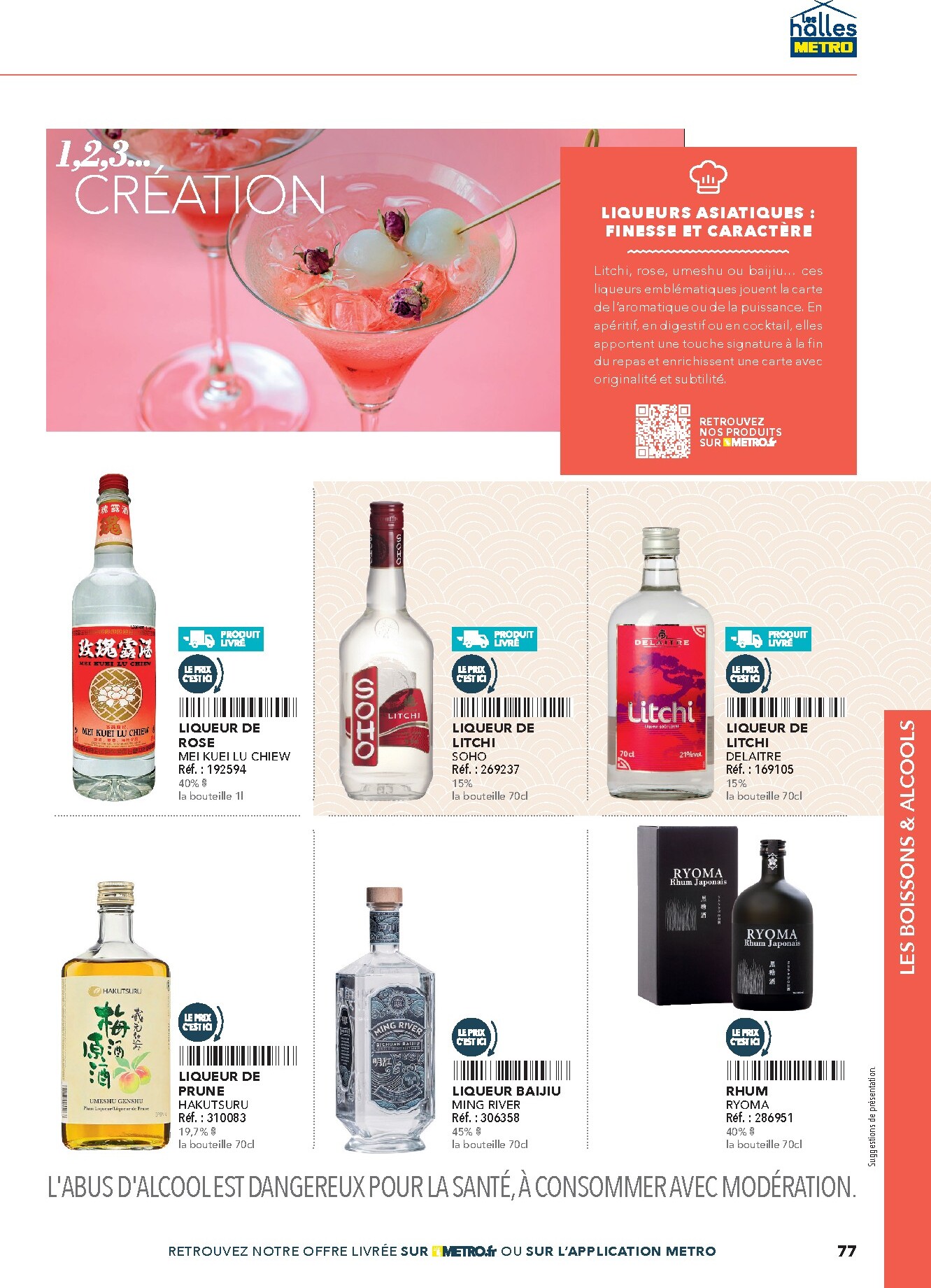 metro - Current Metro - #Restauration asiatique leaflet valid from du mercredi 08/04/2026 to de jeudi 31/12/2026 - page: 77