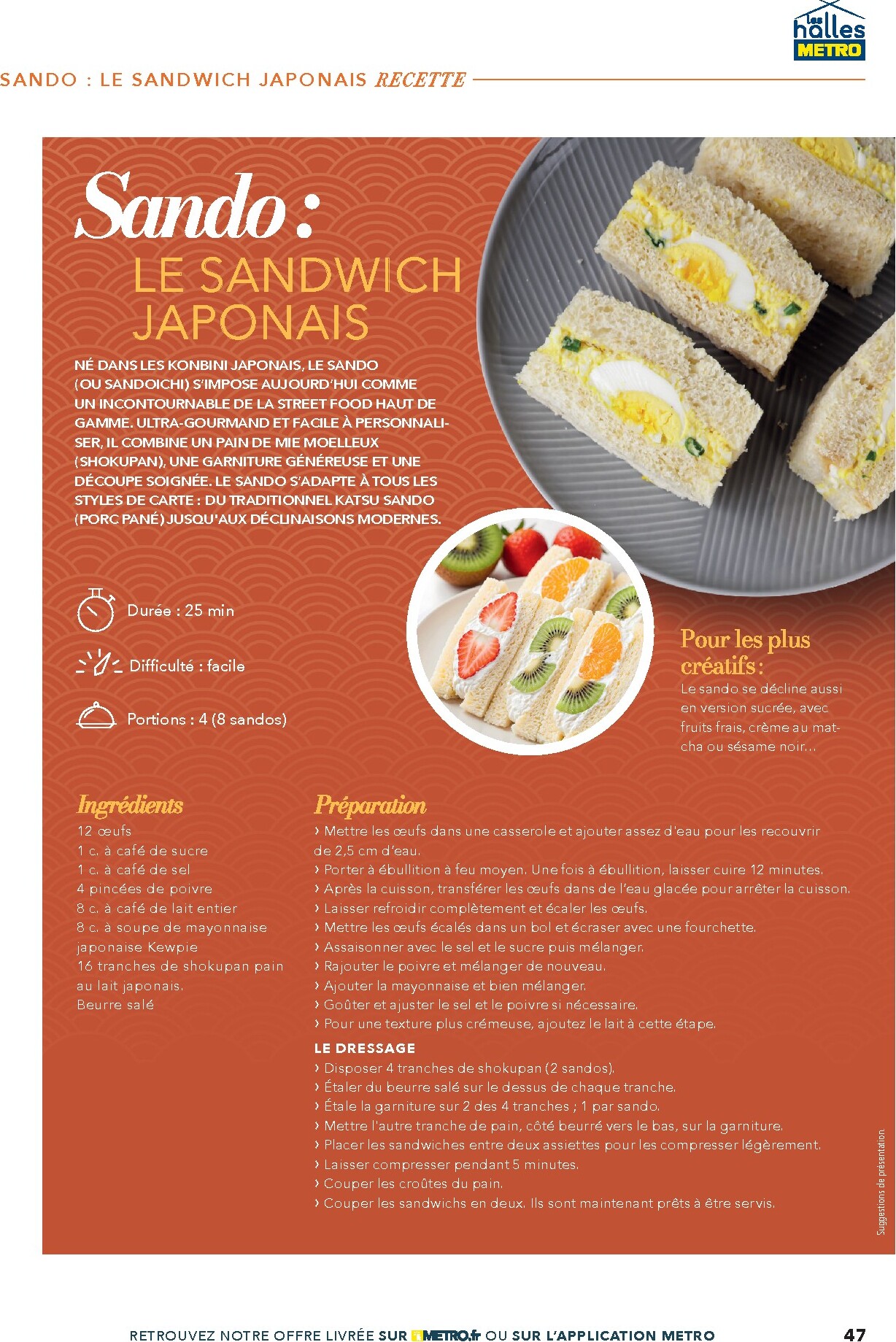 metro - Current Metro - #Restauration asiatique leaflet valid from du mercredi 08/04/2026 to de jeudi 31/12/2026 - page: 47