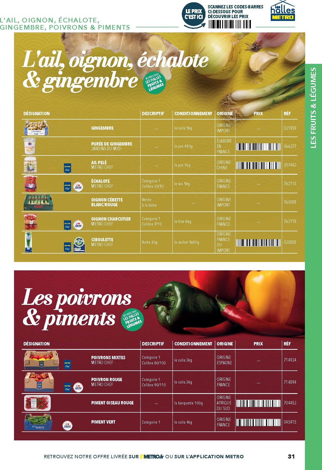 metro - Current Metro - #Restauration asiatique leaflet valid from du mercredi 08/04/2026 to de jeudi 31/12/2026 - page: 31