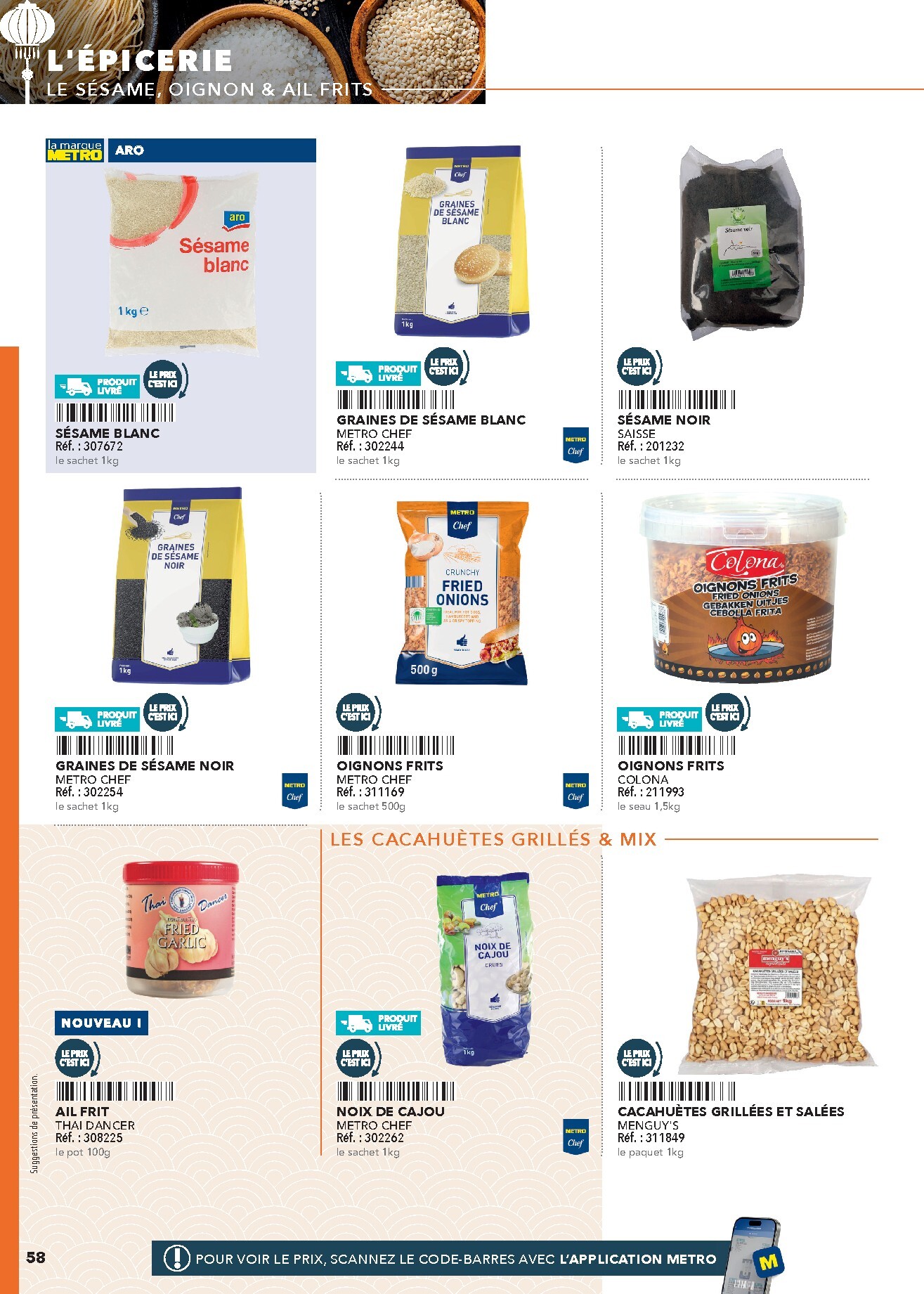 metro - Current Metro - #Restauration asiatique leaflet valid from du mercredi 08/04/2026 to de jeudi 31/12/2026 - page: 58