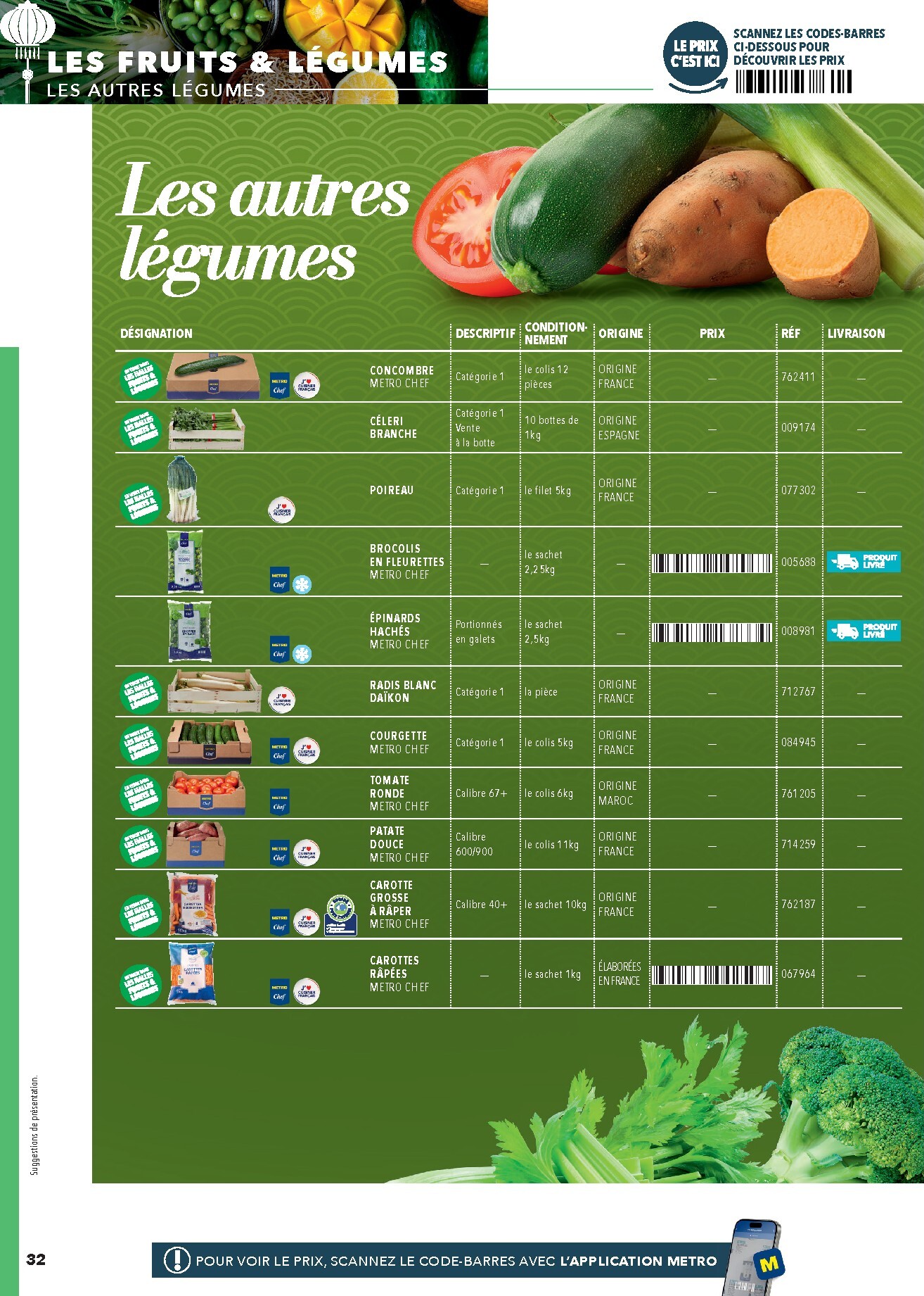 metro - Current Metro - #Restauration asiatique leaflet valid from du mercredi 08/04/2026 to de jeudi 31/12/2026 - page: 32