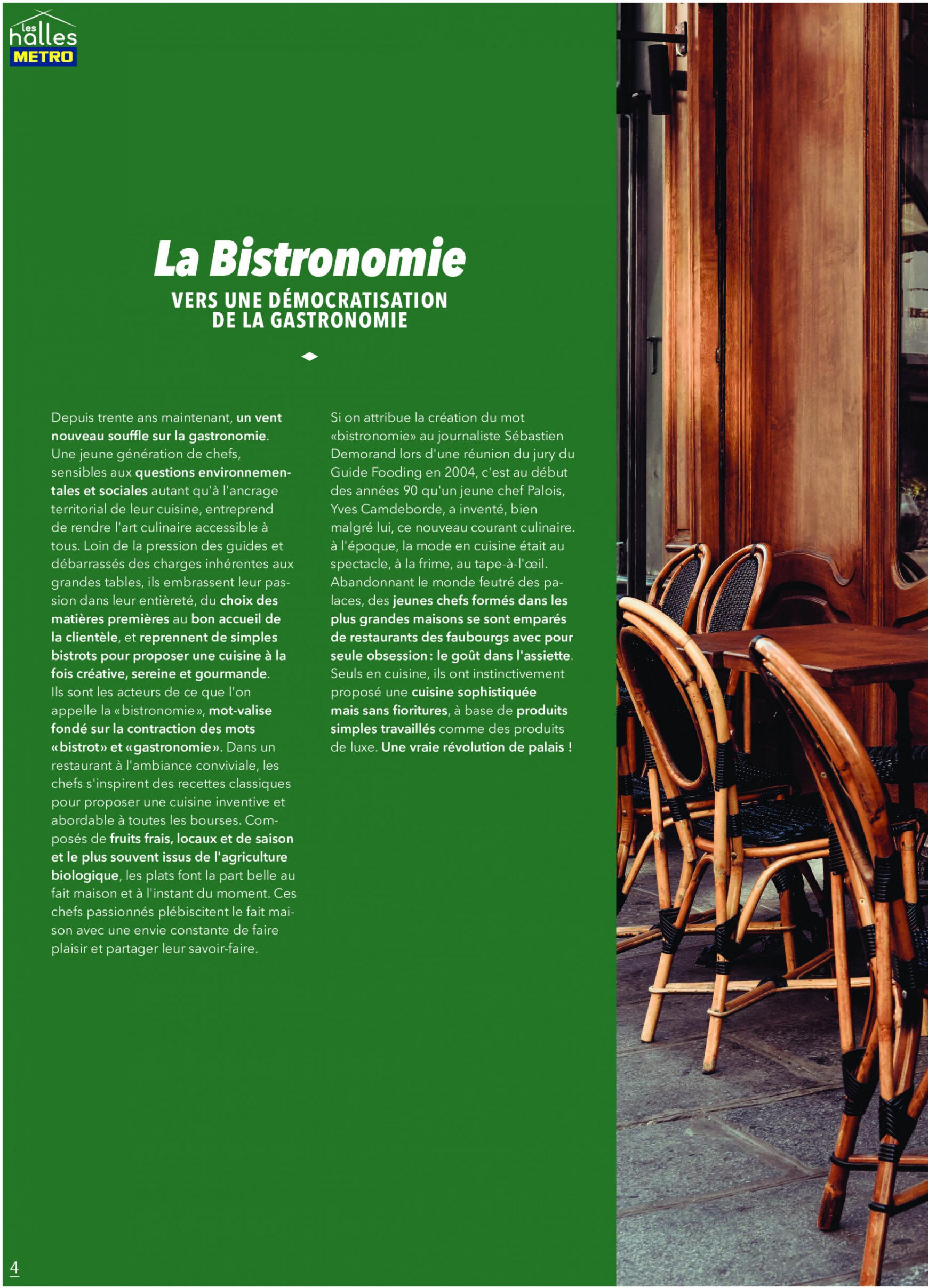metro - Metro - Guide bistronomie - page: 4