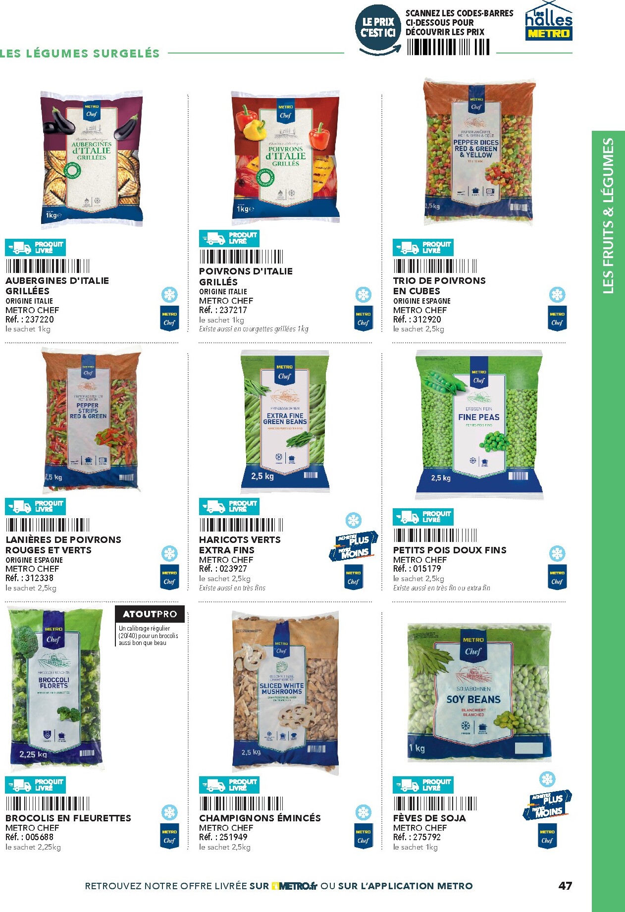 metro - Current Metro - #Restauration rapide leaflet valid from de jeudi 16/04/2026 to de jeudi 31/12/2026 - page: 47