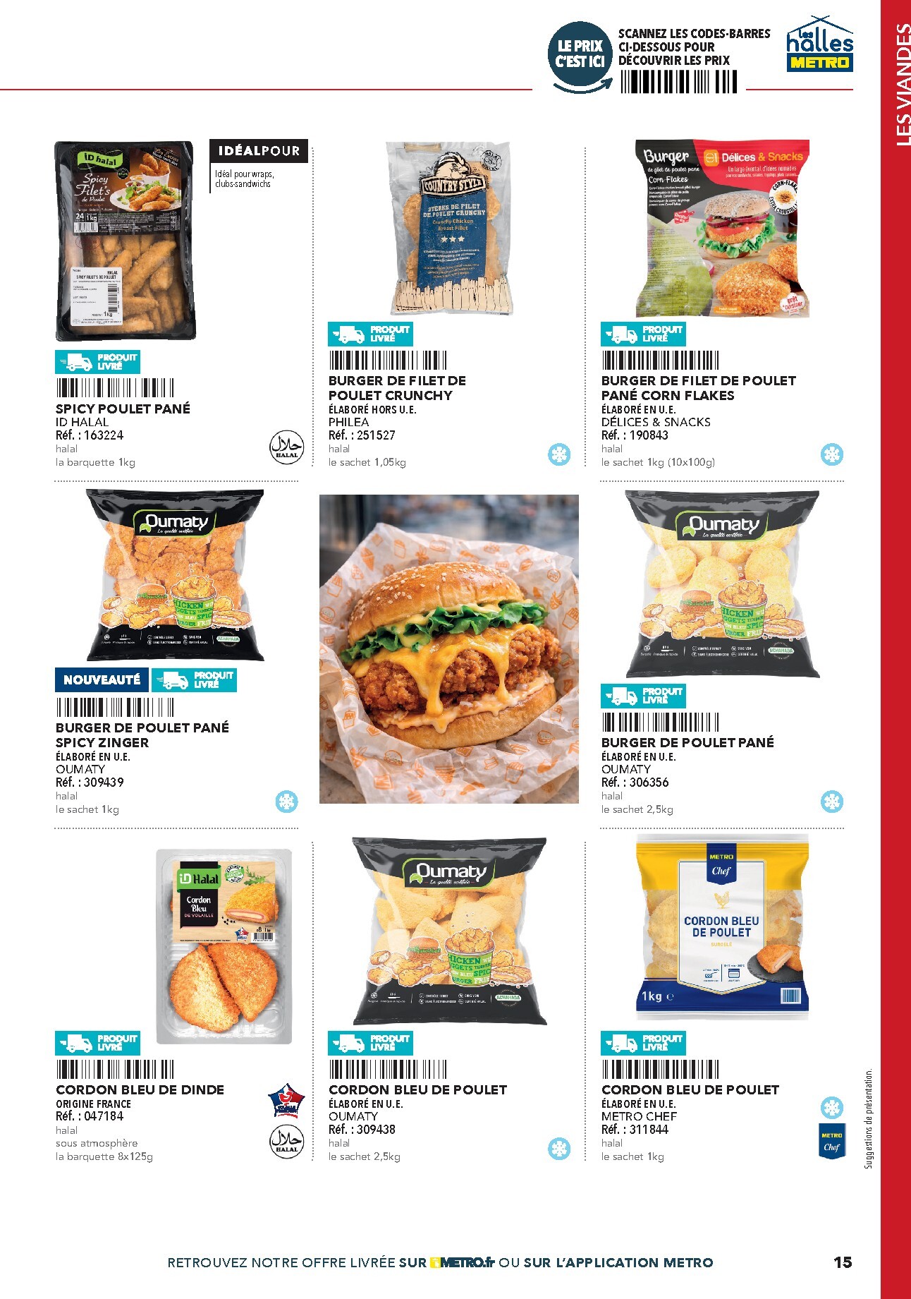 metro - Current Metro - #Restauration rapide leaflet valid from de jeudi 16/04/2026 to de jeudi 31/12/2026 - page: 15