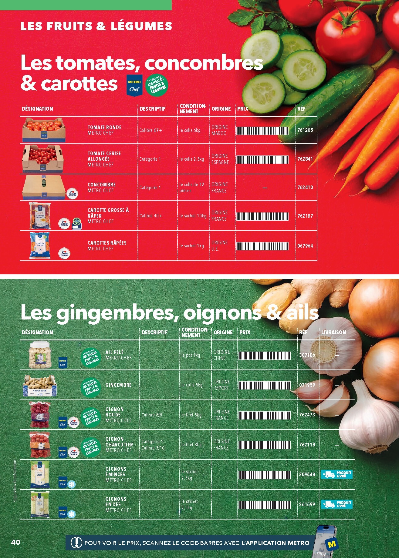 metro - Current Metro - #Restauration rapide leaflet valid from de jeudi 16/04/2026 to de jeudi 31/12/2026 - page: 40