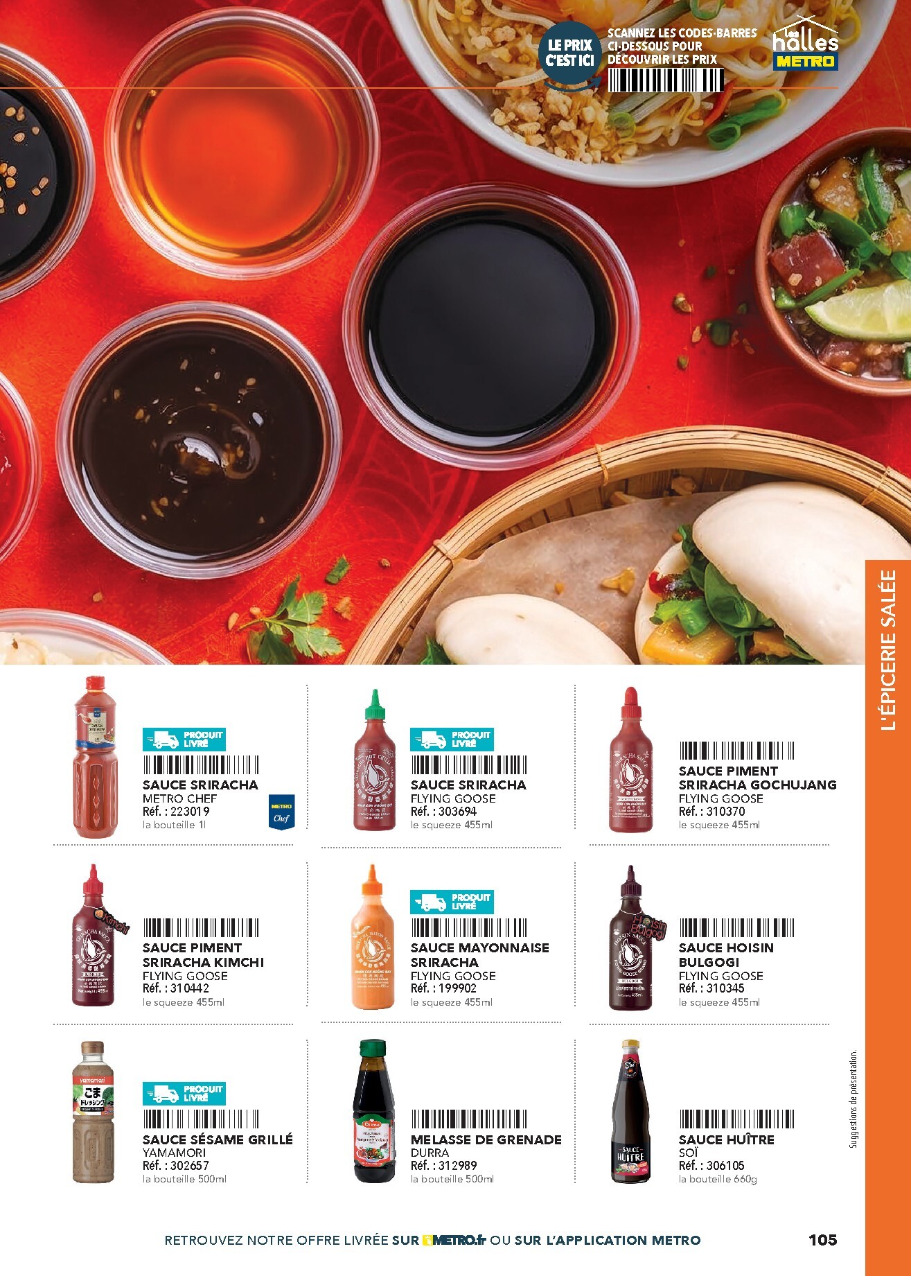metro - Current Metro - #Restauration rapide leaflet valid from de jeudi 16/04/2026 to de jeudi 31/12/2026 - page: 105