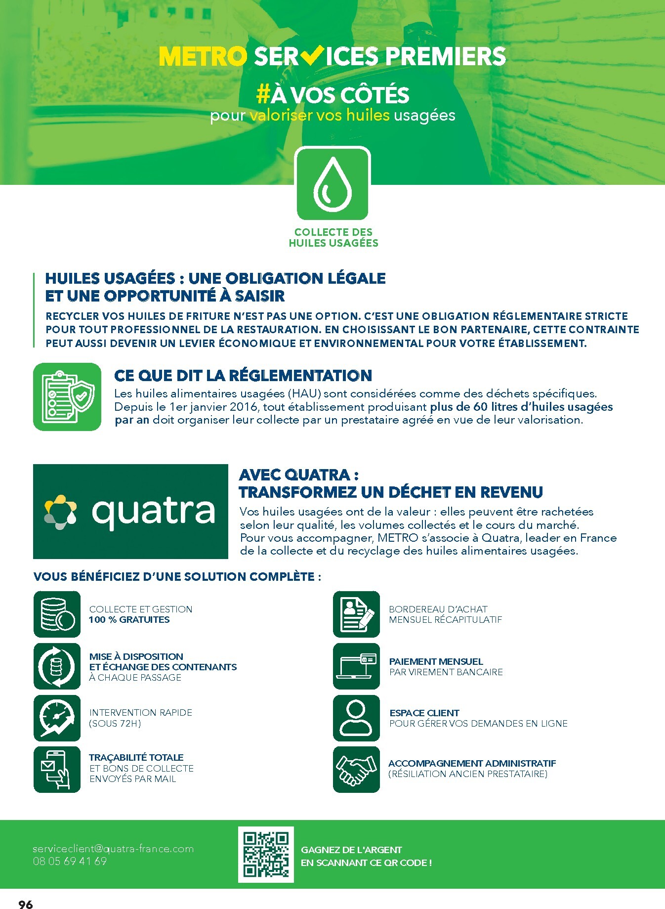 metro - Current Metro - #Restauration rapide leaflet valid from de jeudi 16/04/2026 to de jeudi 31/12/2026 - page: 96