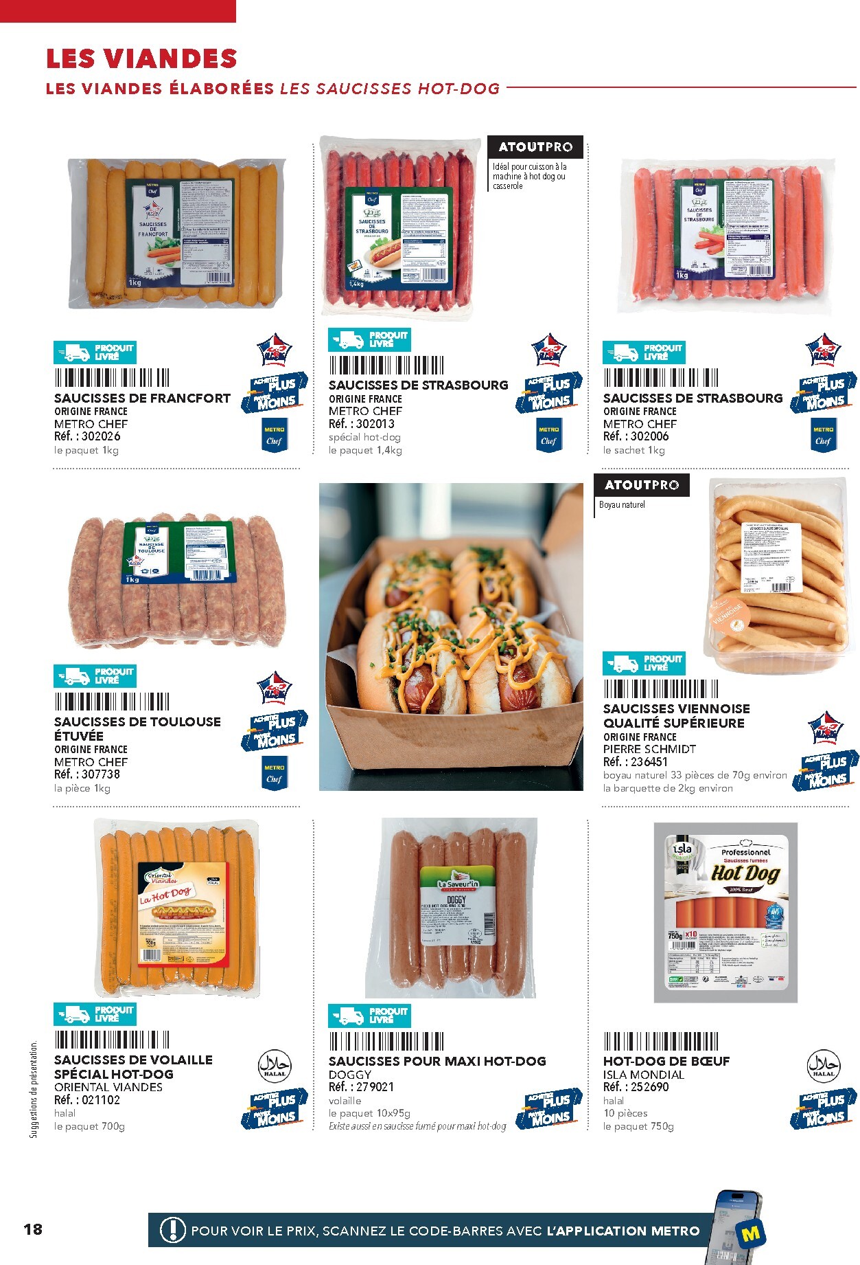 metro - Current Metro - #Restauration rapide leaflet valid from de jeudi 16/04/2026 to de jeudi 31/12/2026 - page: 18