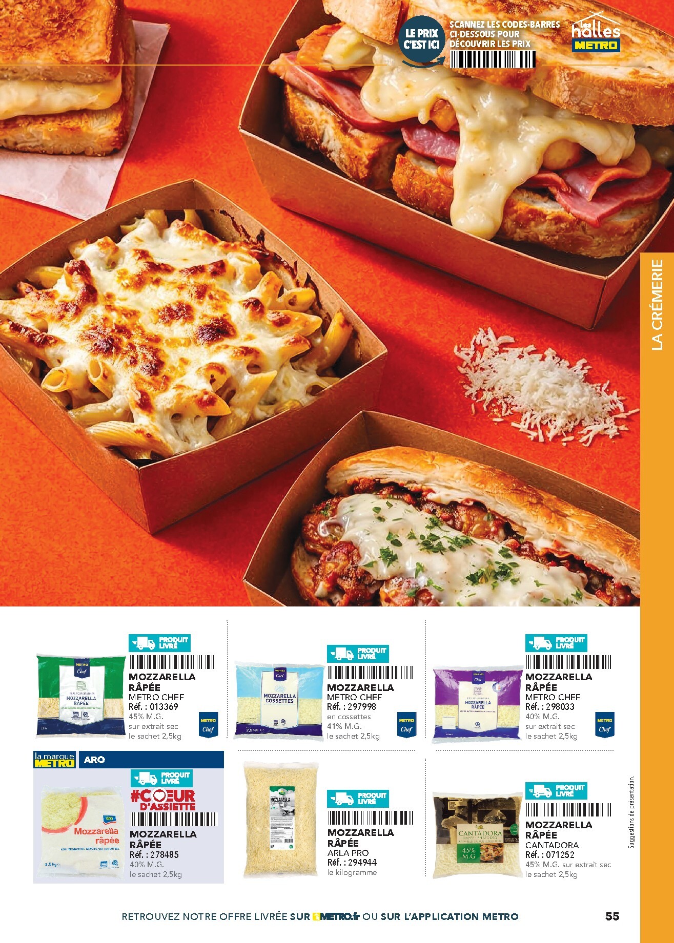 metro - Current Metro - #Restauration rapide leaflet valid from de jeudi 16/04/2026 to de jeudi 31/12/2026 - page: 55