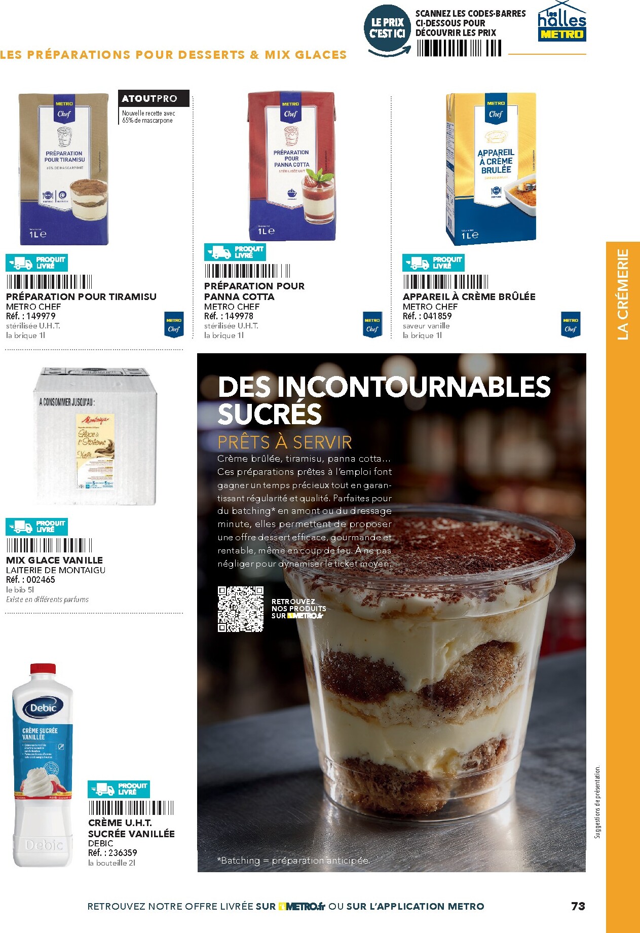 metro - Current Metro - #Restauration rapide leaflet valid from de jeudi 16/04/2026 to de jeudi 31/12/2026 - page: 73