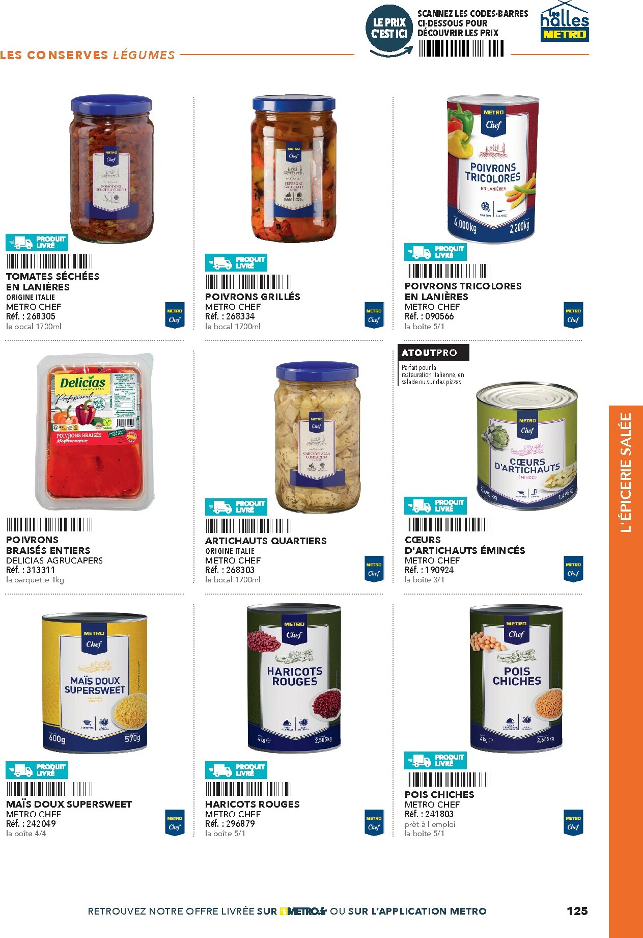 metro - Current Metro - #Restauration rapide leaflet valid from de jeudi 16/04/2026 to de jeudi 31/12/2026 - page: 125