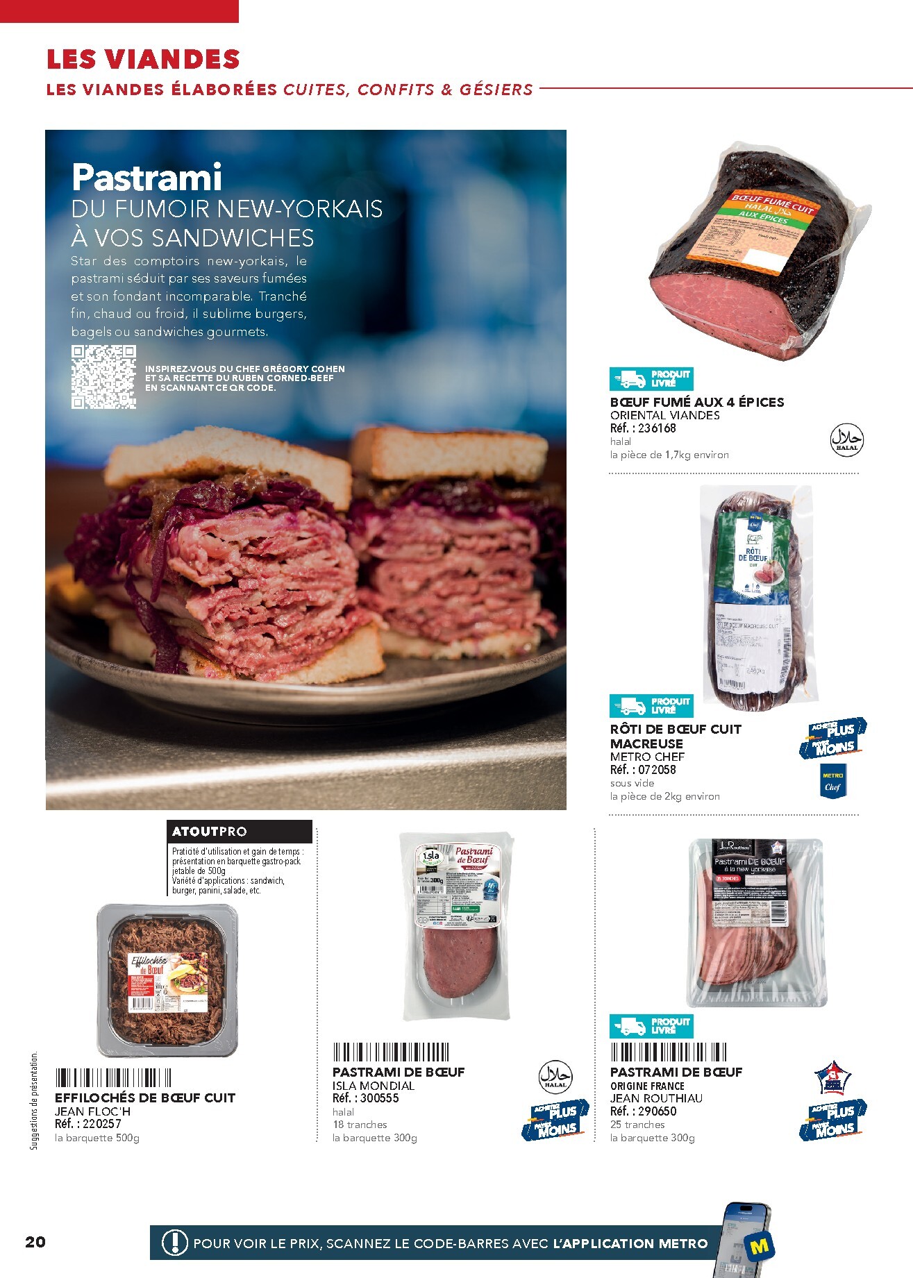 metro - Current Metro - #Restauration rapide leaflet valid from de jeudi 16/04/2026 to de jeudi 31/12/2026 - page: 20