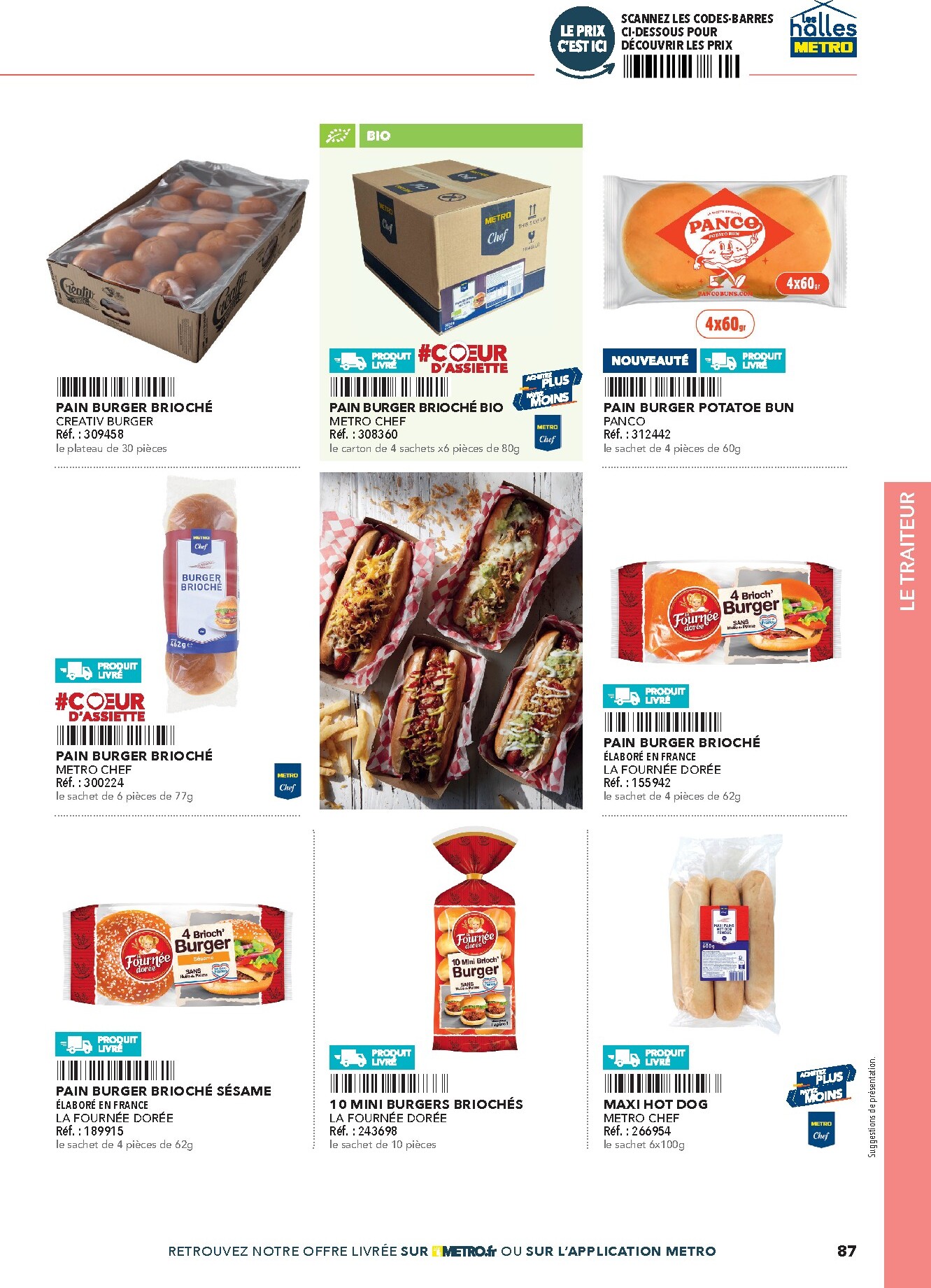 metro - Current Metro - #Restauration rapide leaflet valid from de jeudi 16/04/2026 to de jeudi 31/12/2026 - page: 87