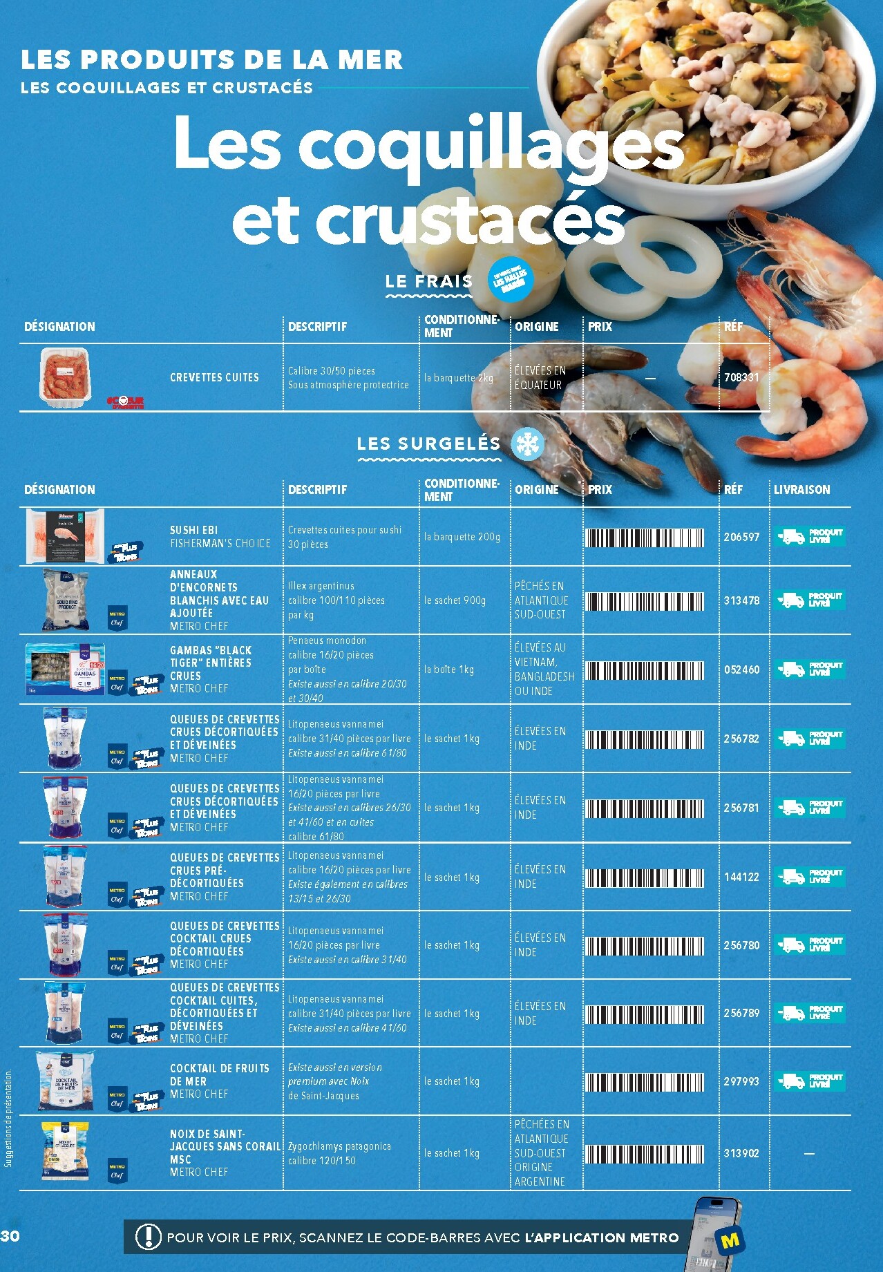 metro - Current Metro - #Restauration rapide leaflet valid from de jeudi 16/04/2026 to de jeudi 31/12/2026 - page: 30