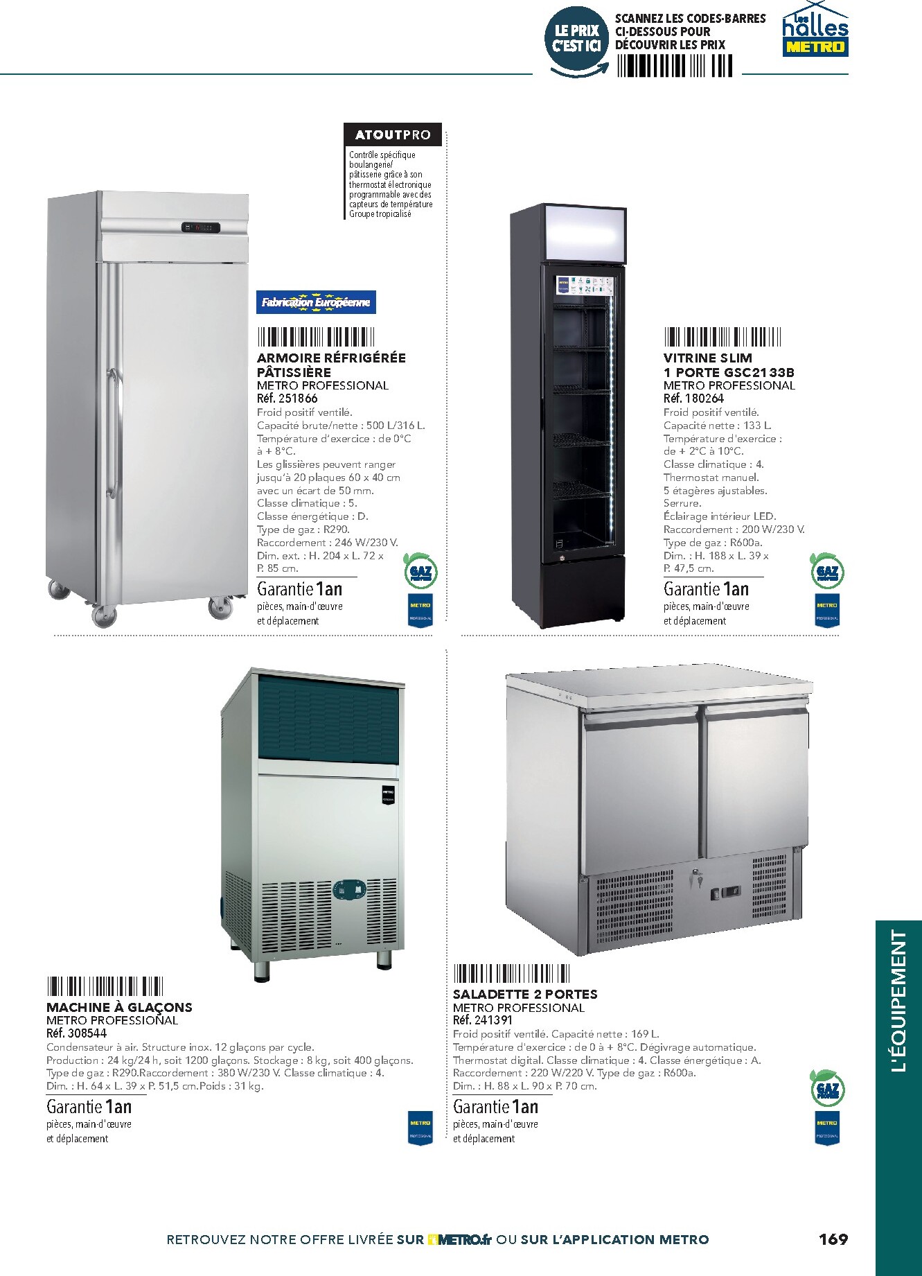 metro - Current Metro - #Restauration rapide leaflet valid from de jeudi 16/04/2026 to de jeudi 31/12/2026 - page: 169