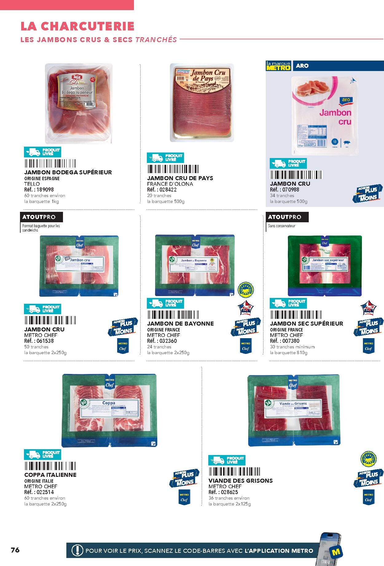 metro - Current Metro - #Restauration rapide leaflet valid from de jeudi 16/04/2026 to de jeudi 31/12/2026 - page: 76