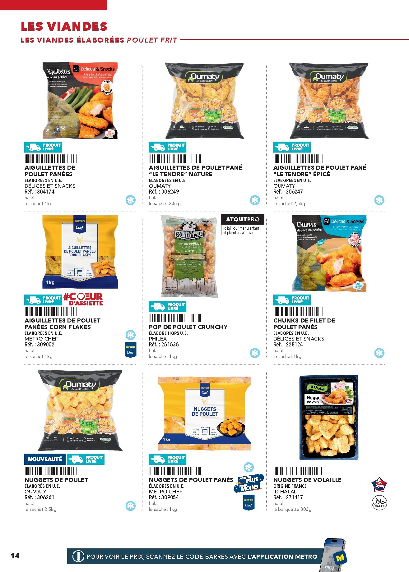 metro - Current Metro - #Restauration rapide leaflet valid from de jeudi 16/04/2026 to de jeudi 31/12/2026 - page: 14