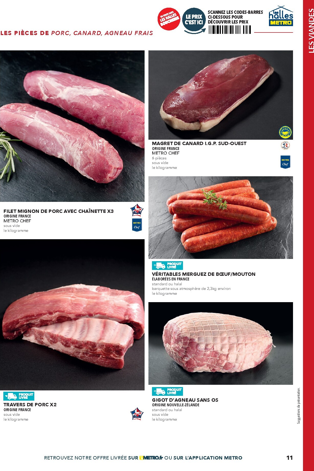 metro - Current Metro - #Restauration rapide leaflet valid from de jeudi 16/04/2026 to de jeudi 31/12/2026 - page: 11