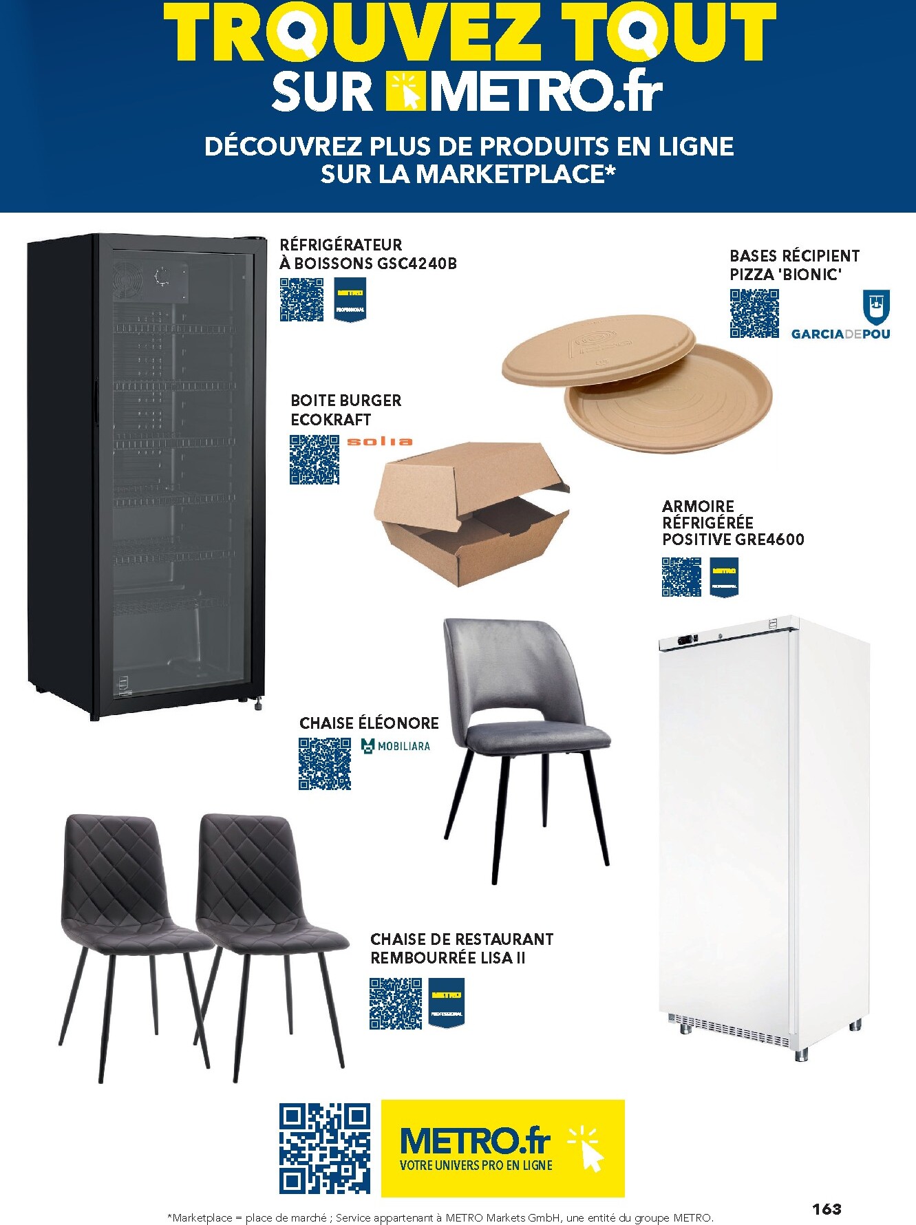 metro - Current Metro - #Restauration rapide leaflet valid from de jeudi 16/04/2026 to de jeudi 31/12/2026 - page: 163