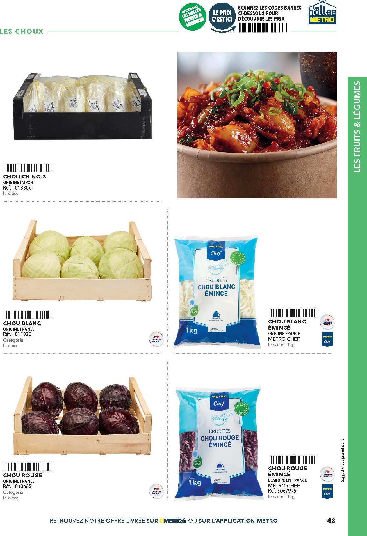 metro - Current Metro - #Restauration rapide leaflet valid from de jeudi 16/04/2026 to de jeudi 31/12/2026 - page: 43