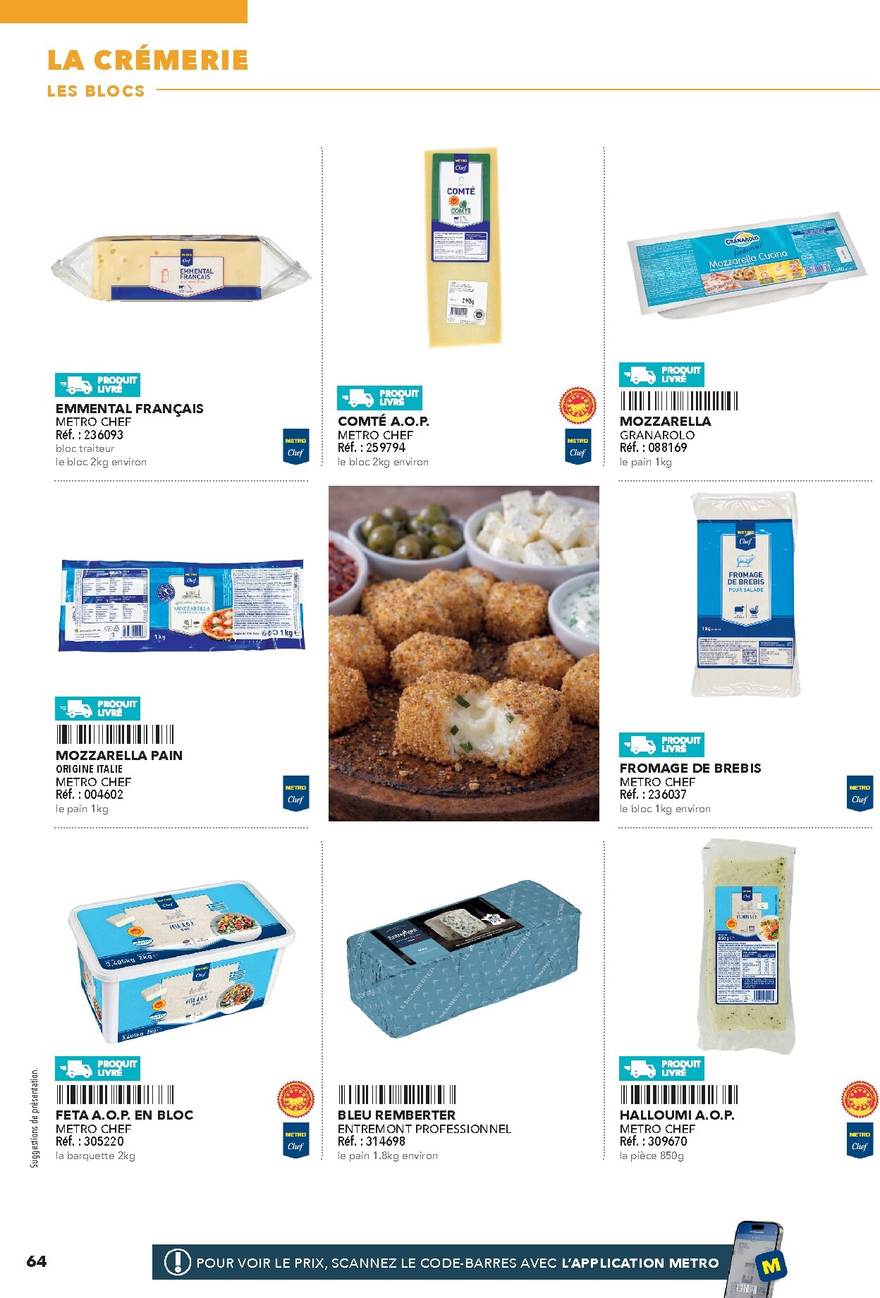 metro - Current Metro - #Restauration rapide leaflet valid from de jeudi 16/04/2026 to de jeudi 31/12/2026 - page: 64