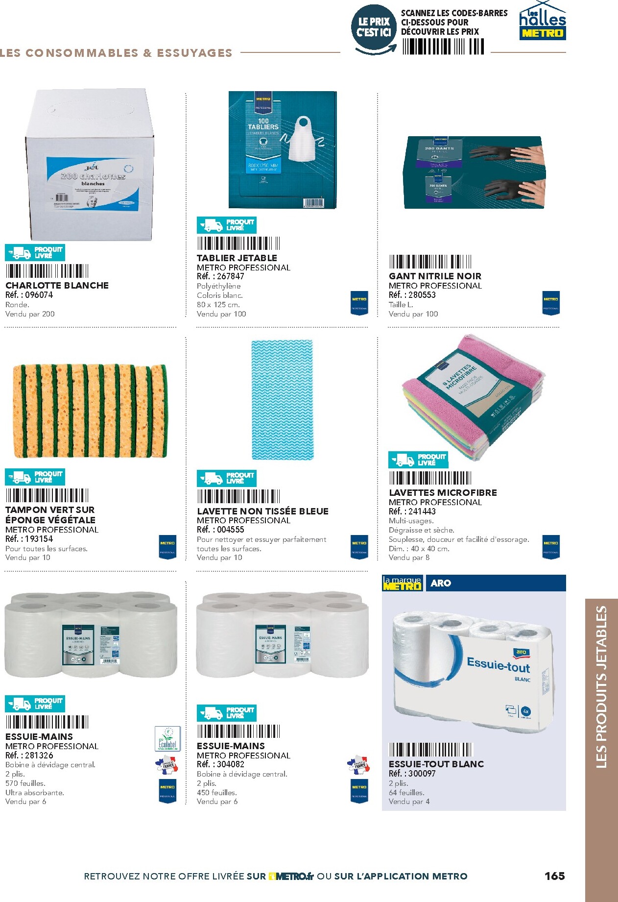 metro - Current Metro - #Restauration rapide leaflet valid from de jeudi 16/04/2026 to de jeudi 31/12/2026 - page: 165