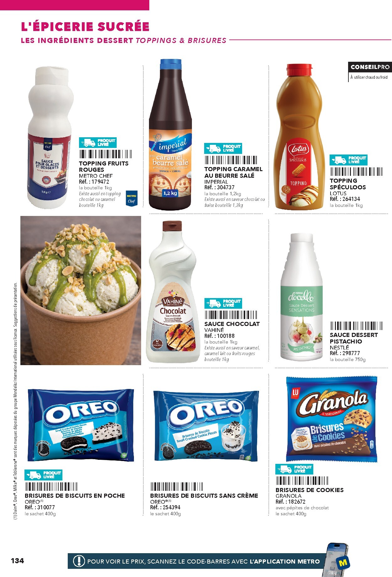 metro - Current Metro - #Restauration rapide leaflet valid from de jeudi 16/04/2026 to de jeudi 31/12/2026 - page: 134