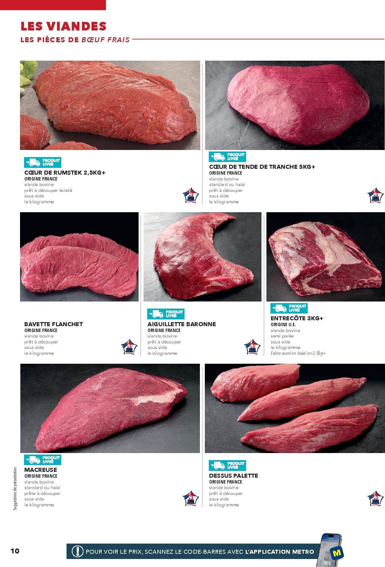 metro - Current Metro - #Restauration rapide leaflet valid from de jeudi 16/04/2026 to de jeudi 31/12/2026 - page: 10