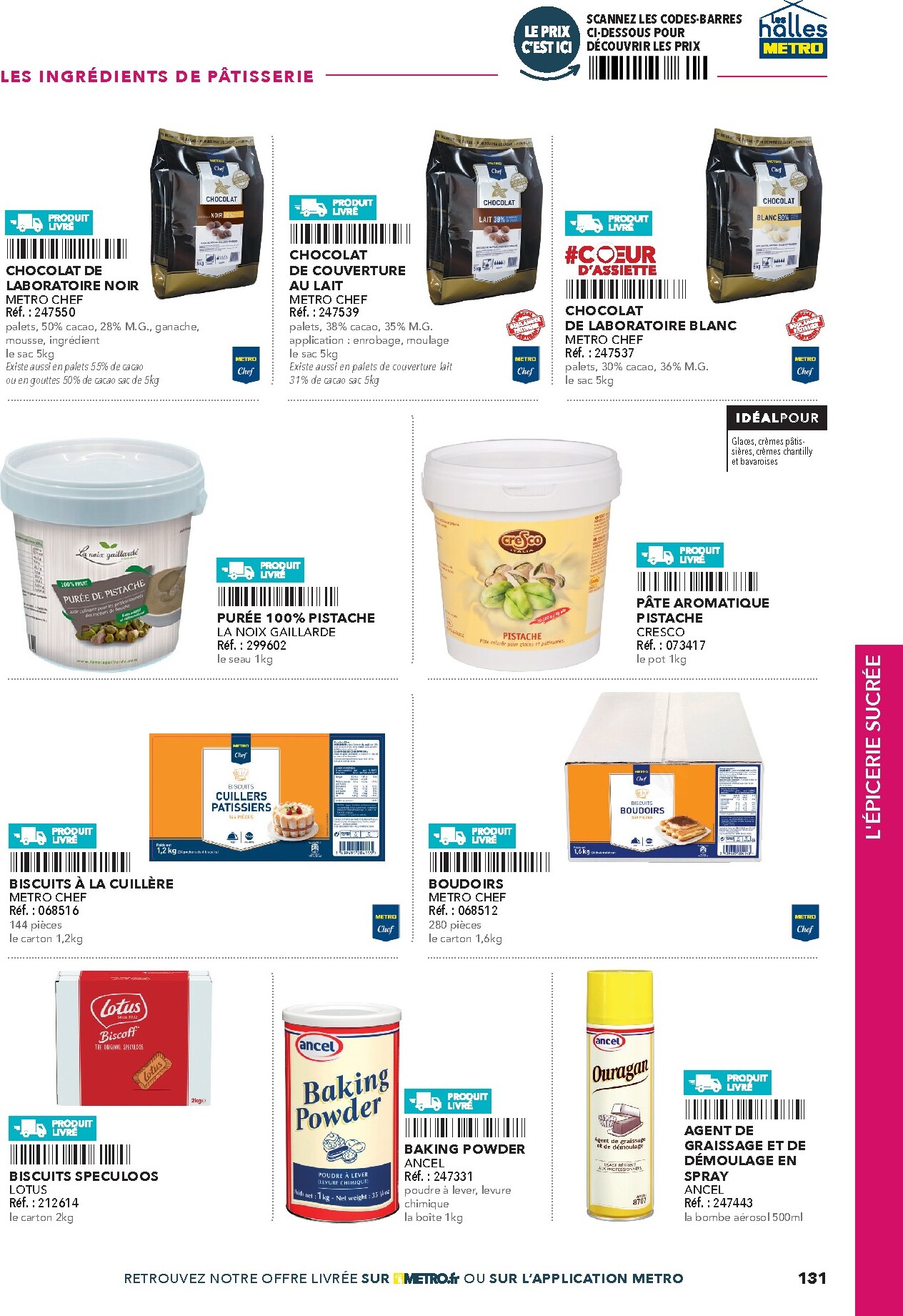 metro - Current Metro - #Restauration rapide leaflet valid from de jeudi 16/04/2026 to de jeudi 31/12/2026 - page: 131