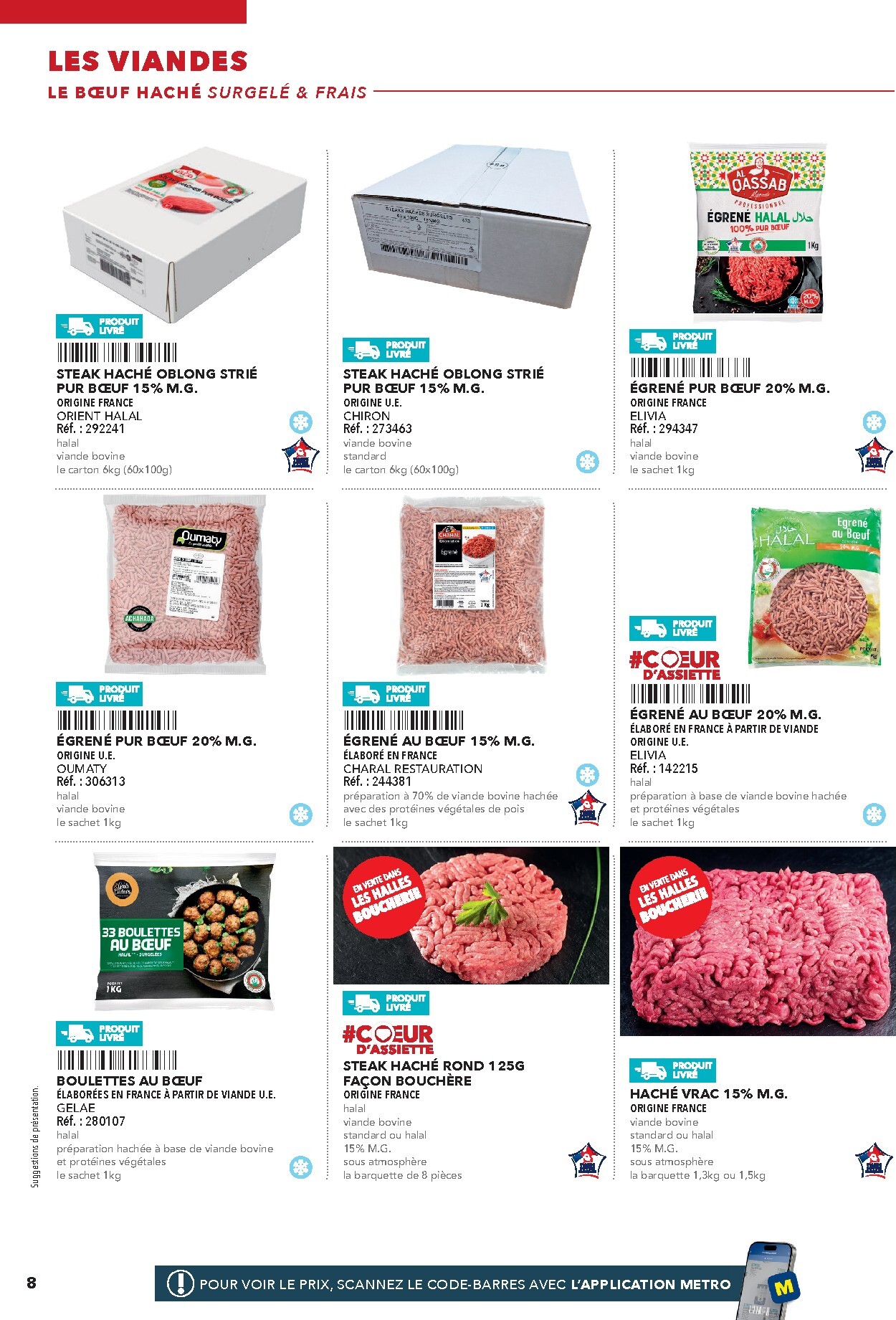 metro - Current Metro - #Restauration rapide leaflet valid from de jeudi 16/04/2026 to de jeudi 31/12/2026 - page: 8