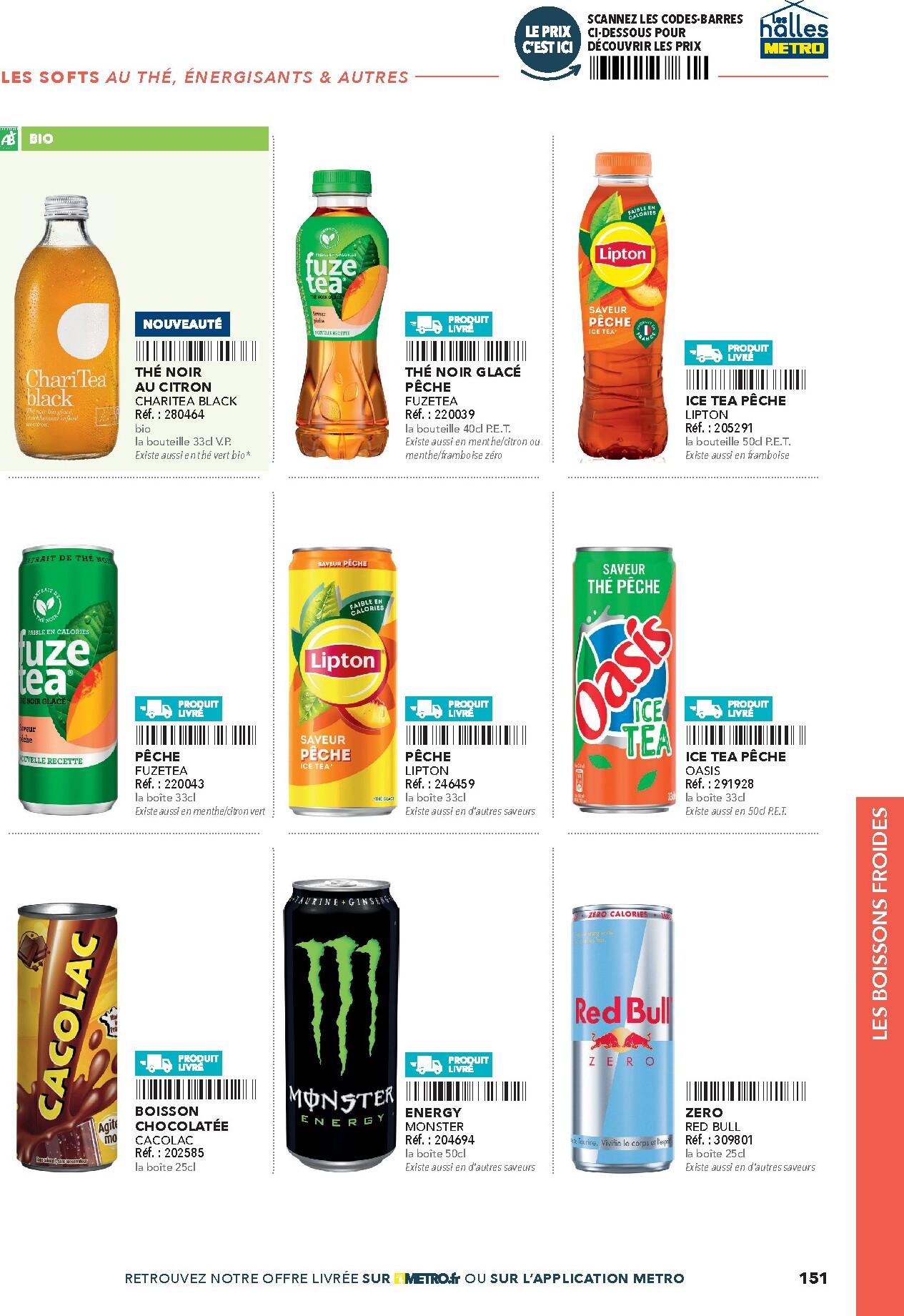 metro - Current Metro - #Restauration rapide leaflet valid from de jeudi 16/04/2026 to de jeudi 31/12/2026 - page: 151