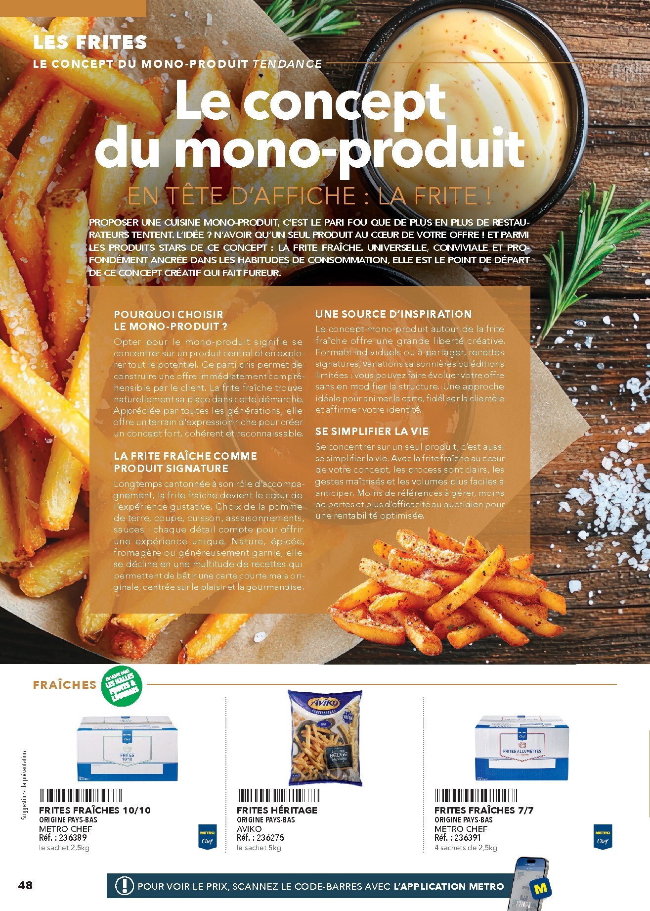 metro - Current Metro - #Restauration rapide leaflet valid from de jeudi 16/04/2026 to de jeudi 31/12/2026 - page: 48