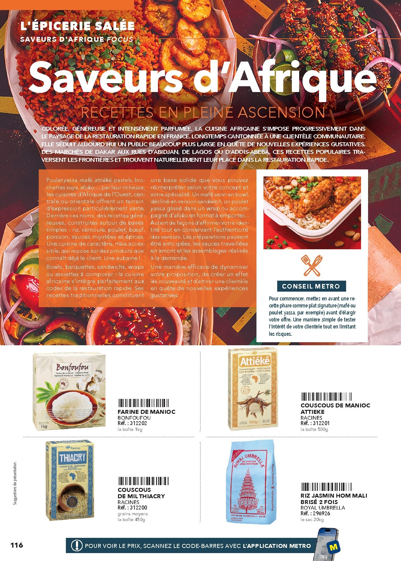 metro - Current Metro - #Restauration rapide leaflet valid from de jeudi 16/04/2026 to de jeudi 31/12/2026 - page: 116