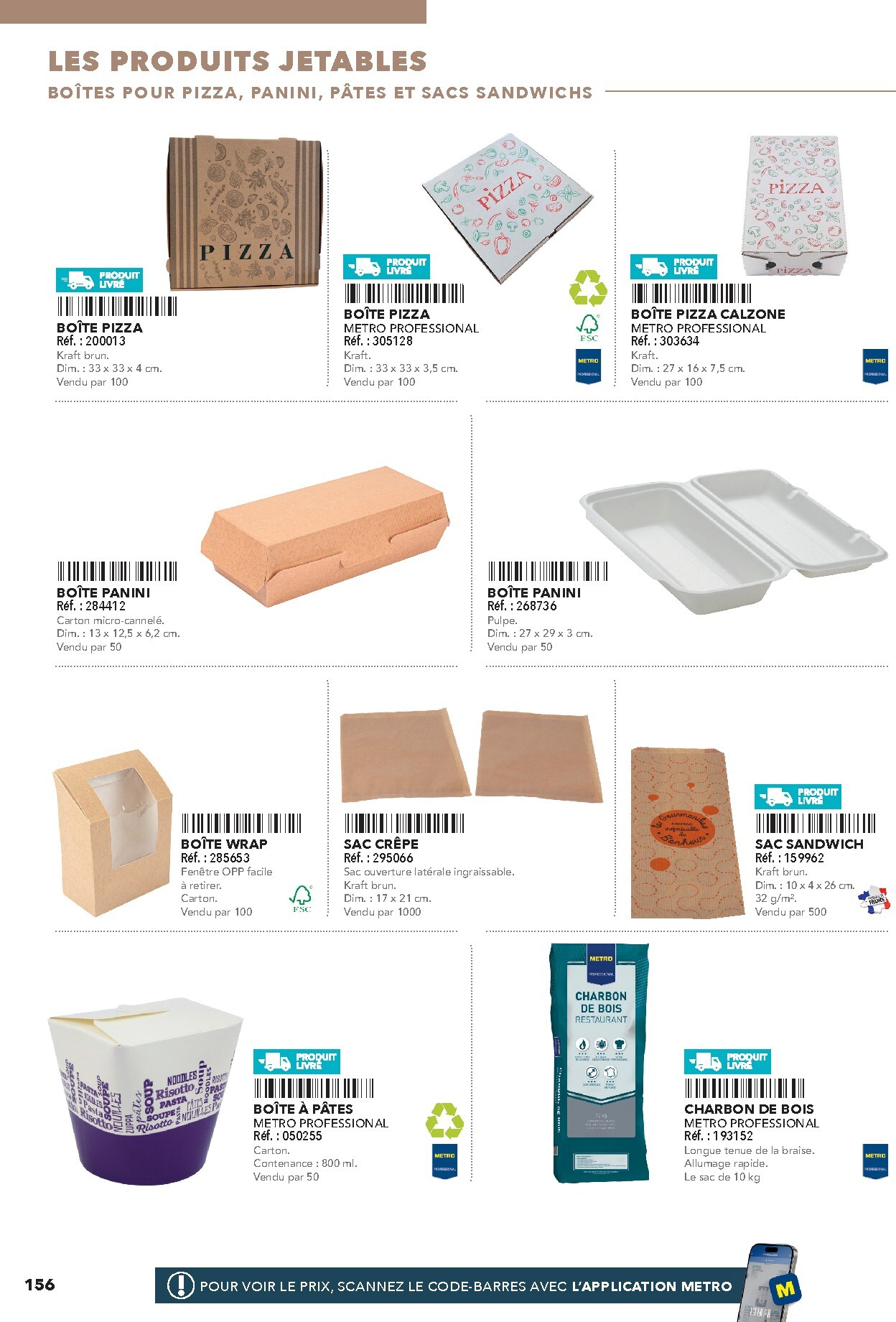 metro - Current Metro - #Restauration rapide leaflet valid from de jeudi 16/04/2026 to de jeudi 31/12/2026 - page: 156