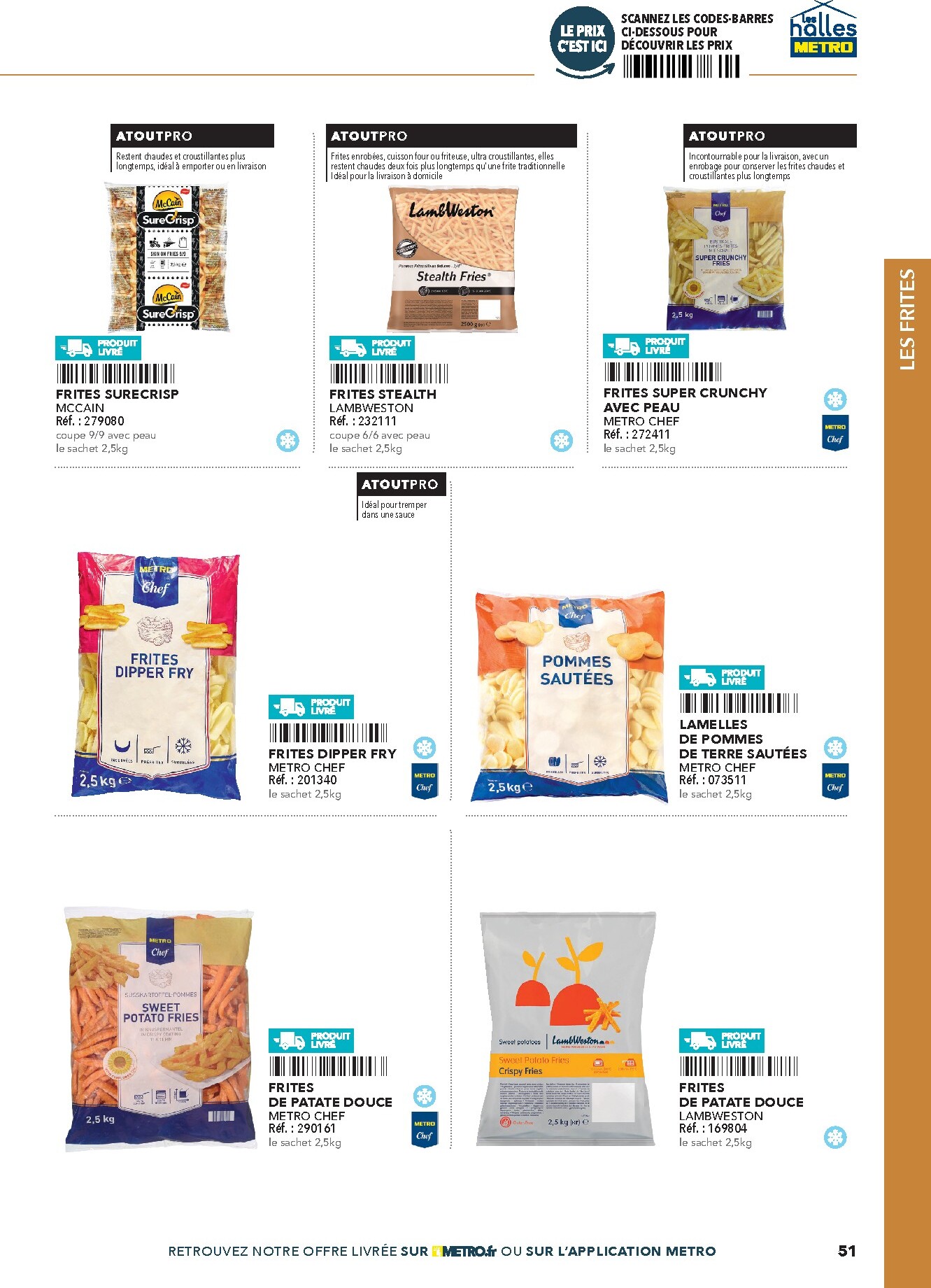 metro - Current Metro - #Restauration rapide leaflet valid from de jeudi 16/04/2026 to de jeudi 31/12/2026 - page: 51