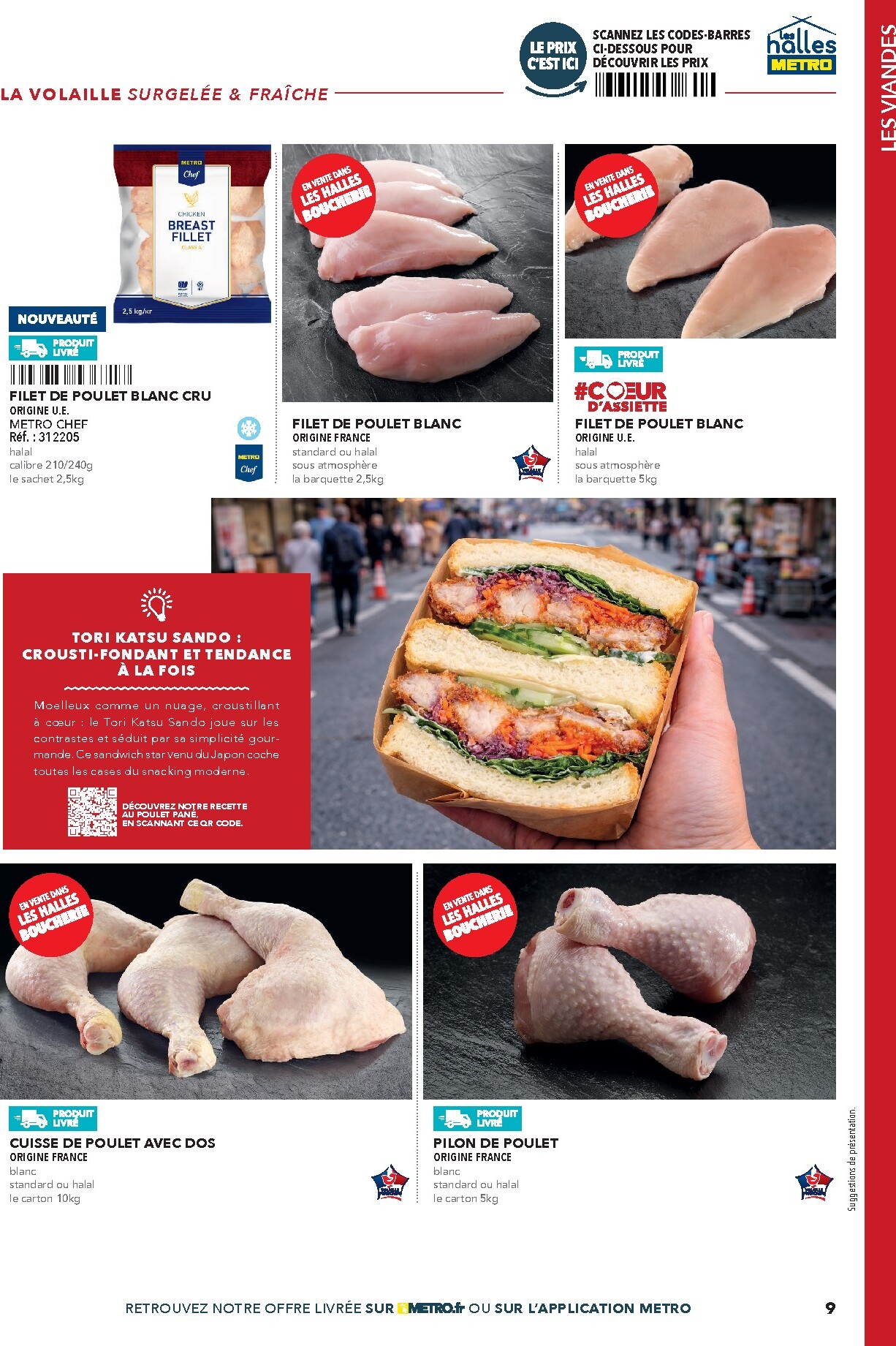 metro - Current Metro - #Restauration rapide leaflet valid from de jeudi 16/04/2026 to de jeudi 31/12/2026 - page: 9