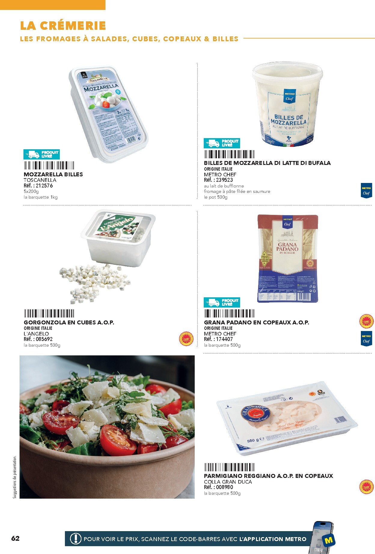 metro - Current Metro - #Restauration rapide leaflet valid from de jeudi 16/04/2026 to de jeudi 31/12/2026 - page: 62