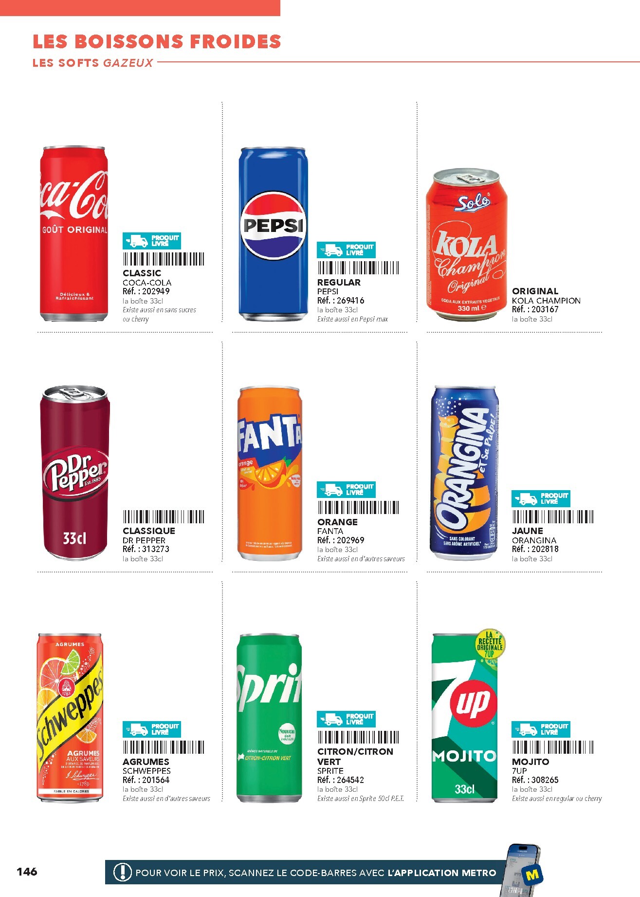 metro - Current Metro - #Restauration rapide leaflet valid from de jeudi 16/04/2026 to de jeudi 31/12/2026 - page: 146