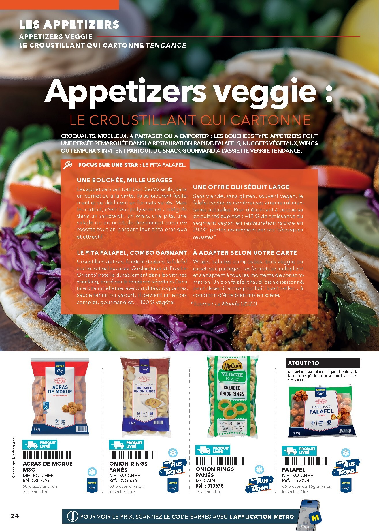 metro - Current Metro - #Restauration rapide leaflet valid from de jeudi 16/04/2026 to de jeudi 31/12/2026 - page: 24