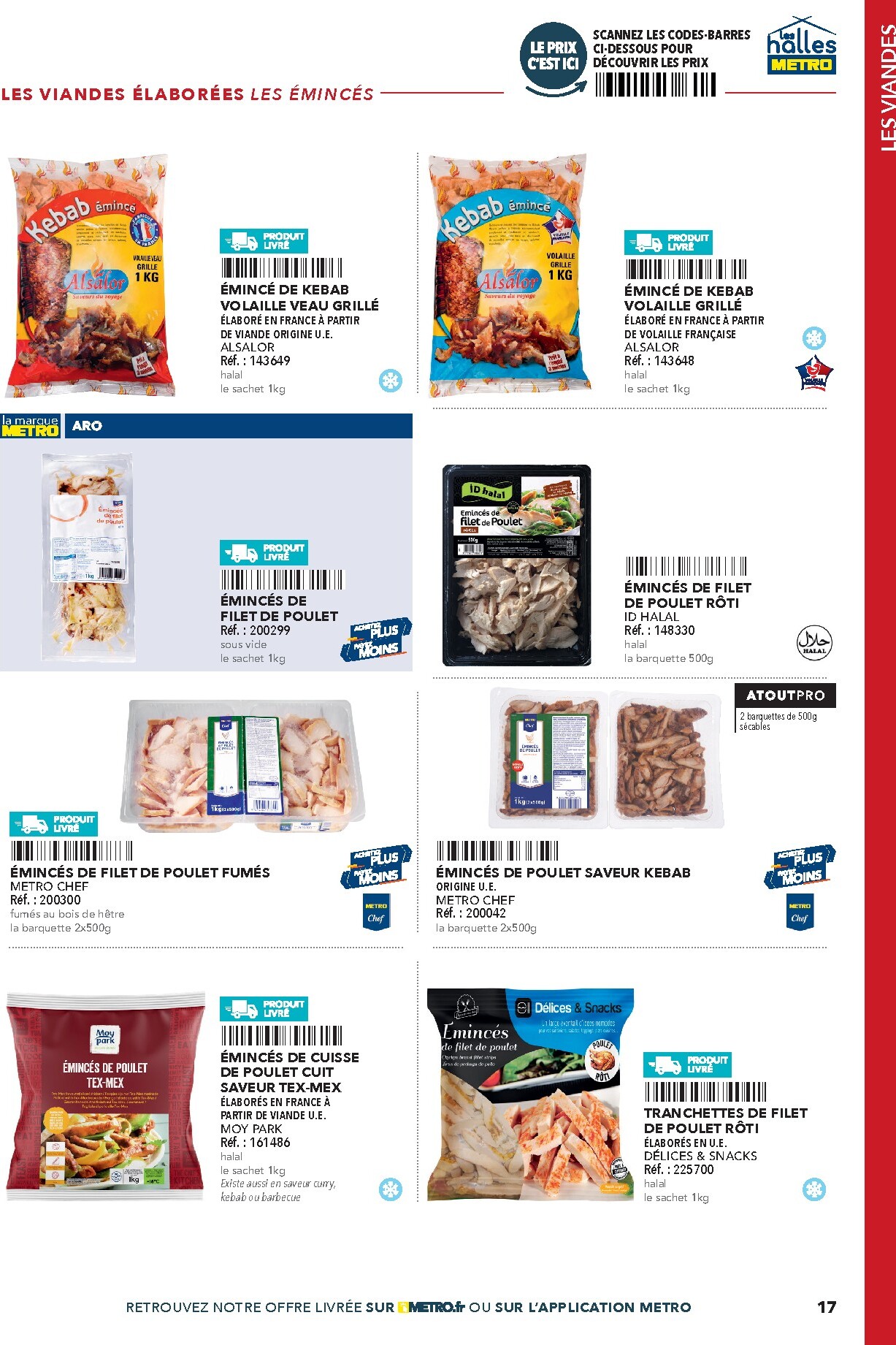 metro - Current Metro - #Restauration rapide leaflet valid from de jeudi 16/04/2026 to de jeudi 31/12/2026 - page: 17